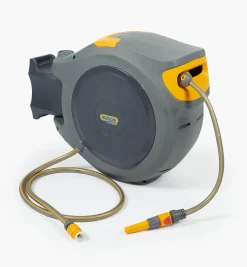 Lee Valley Hoses & Accessories>Hozelock Auto-Retracting Hose Reels