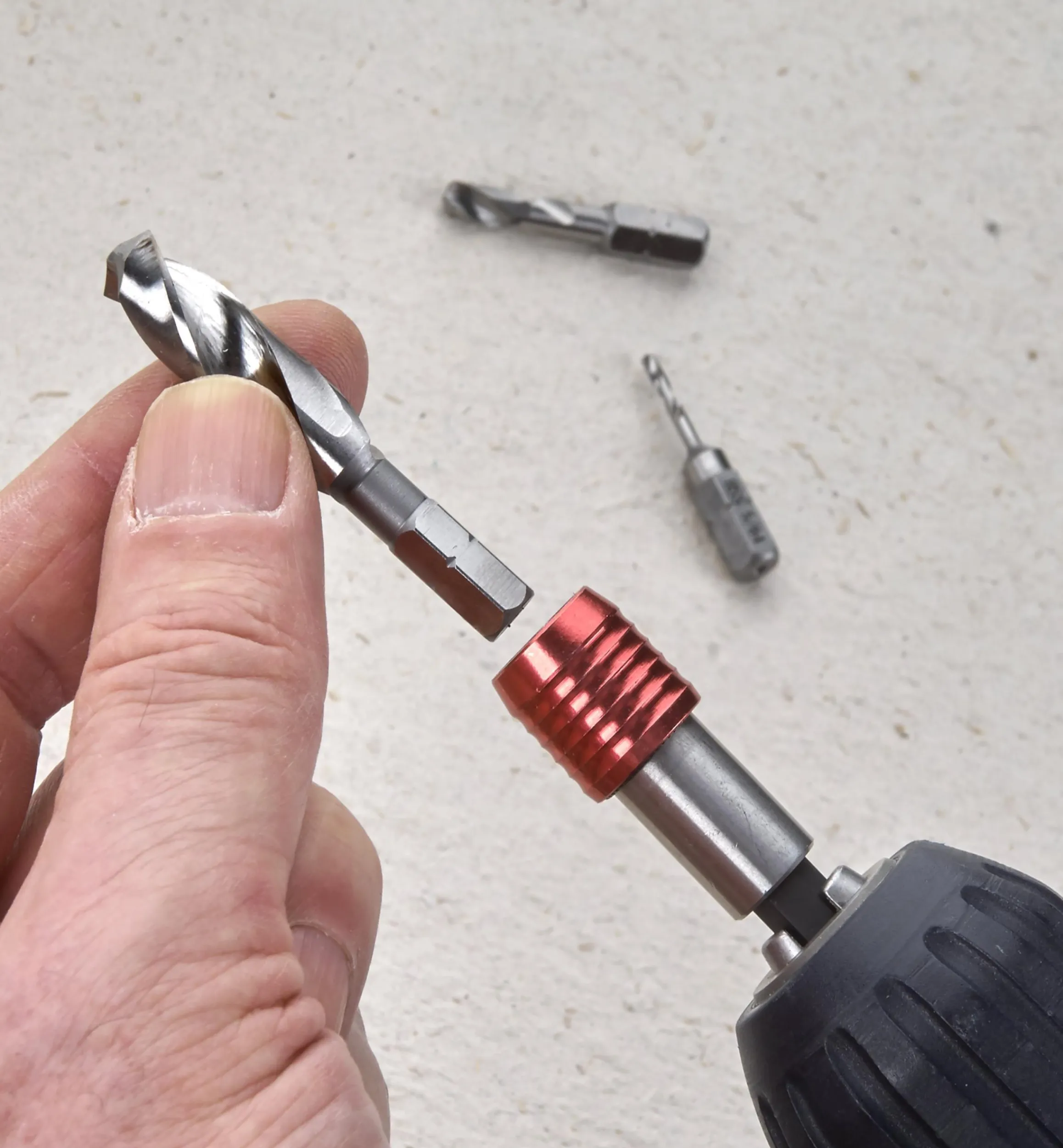 Lee Valley Power Tool Accessories>HSS Twist Bit & Countersink Set