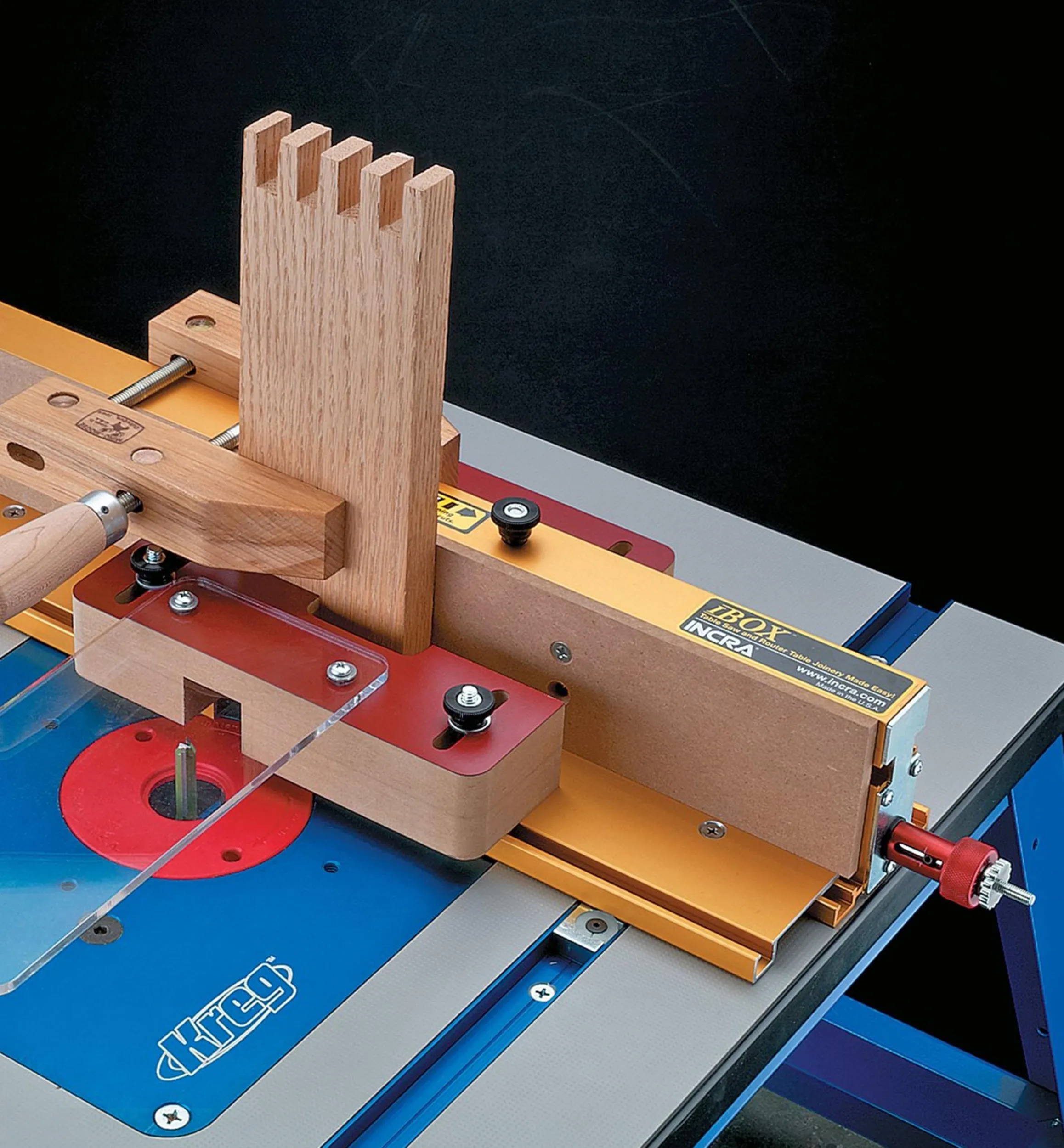 Lee Valley Jigs, Guides & Fixtures>Incra I-Box Finger Joint Jig