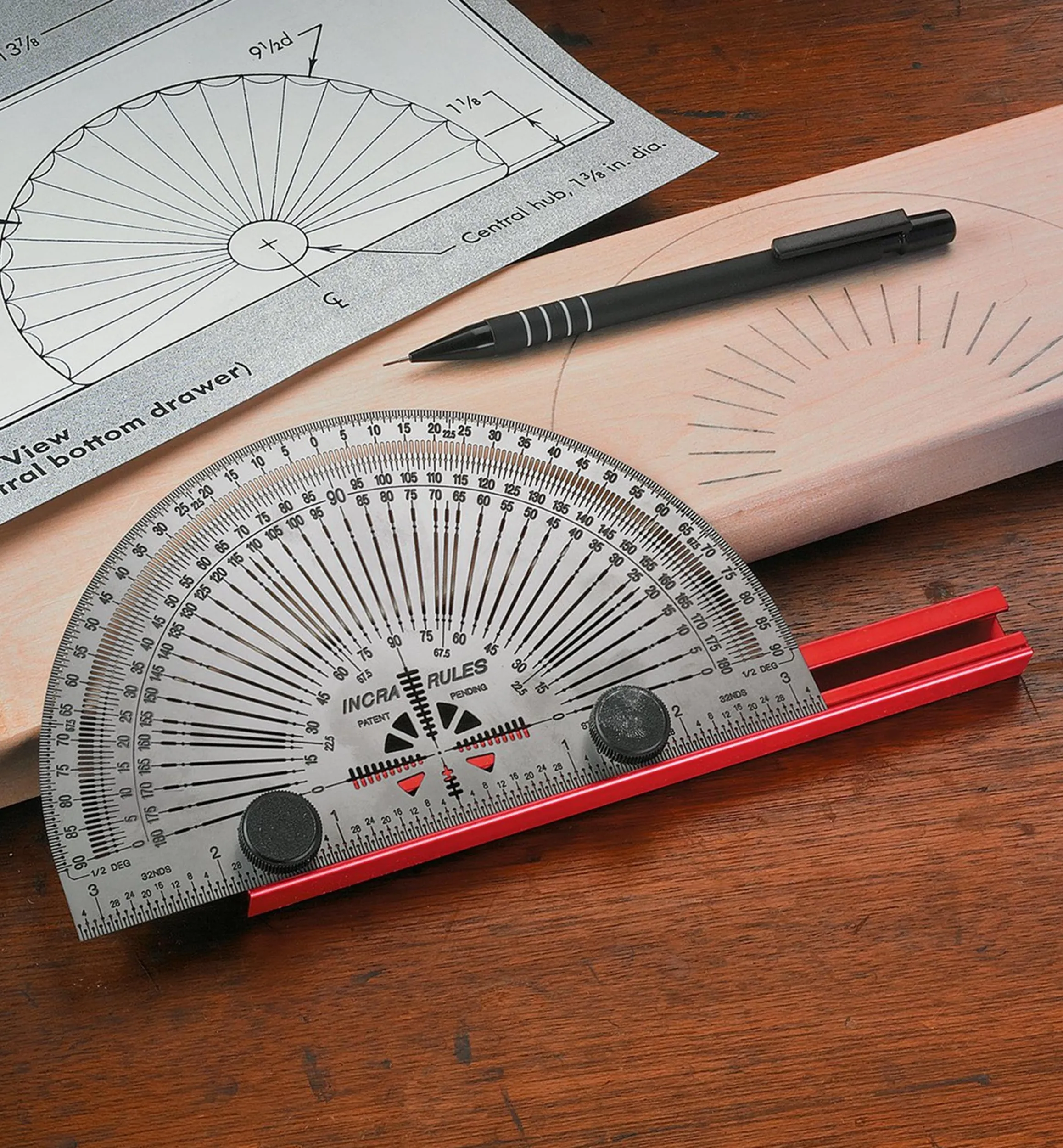Lee Valley Marking & Measuring>Incra Protractor
