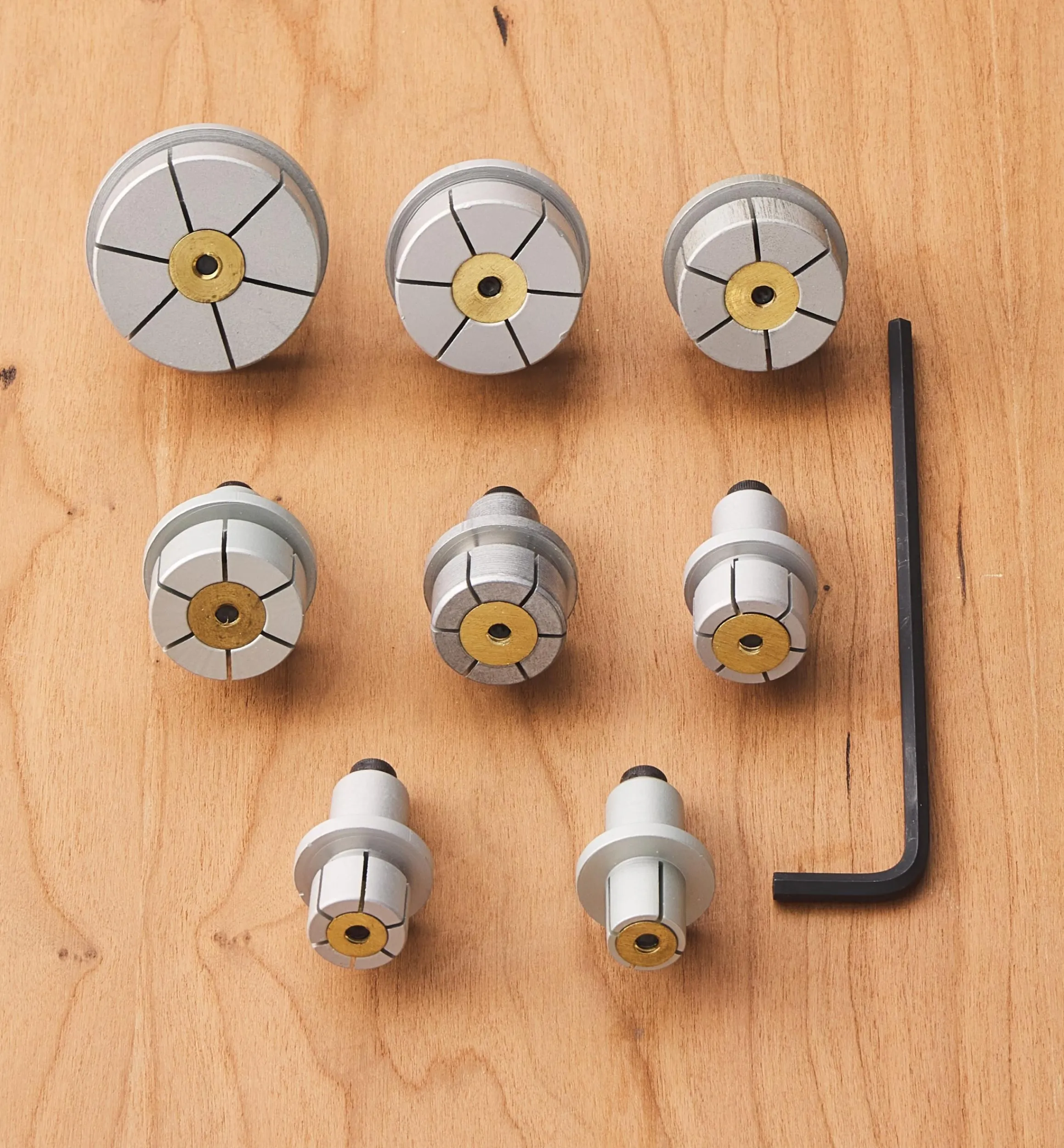 Lee Valley Power Tool Accessories>Individual Beall IX Collets