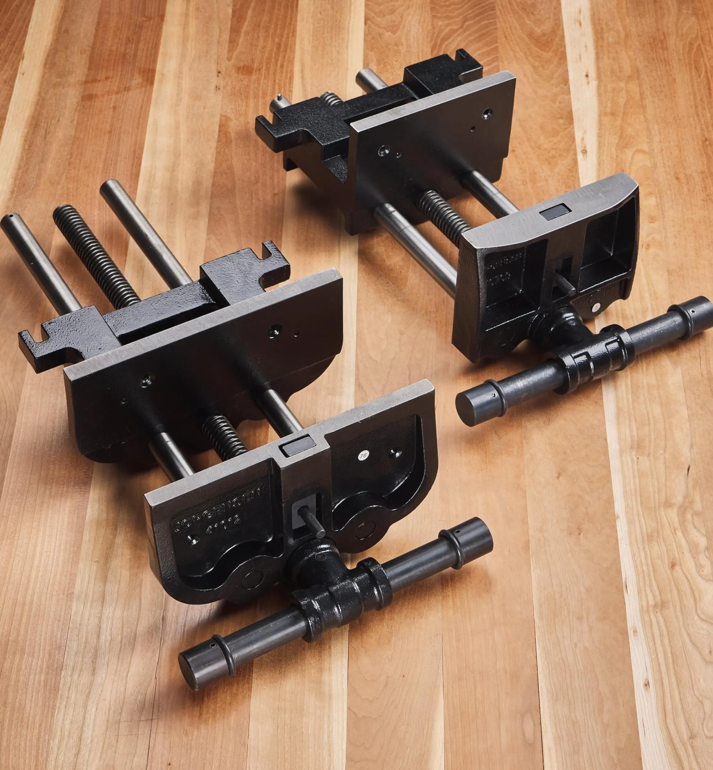 Lee Valley Workshop>Jorgensen Quick-Release Bench Vises