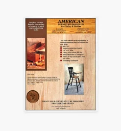 Lee Valley Plans>Kaliah's High Chair Plan