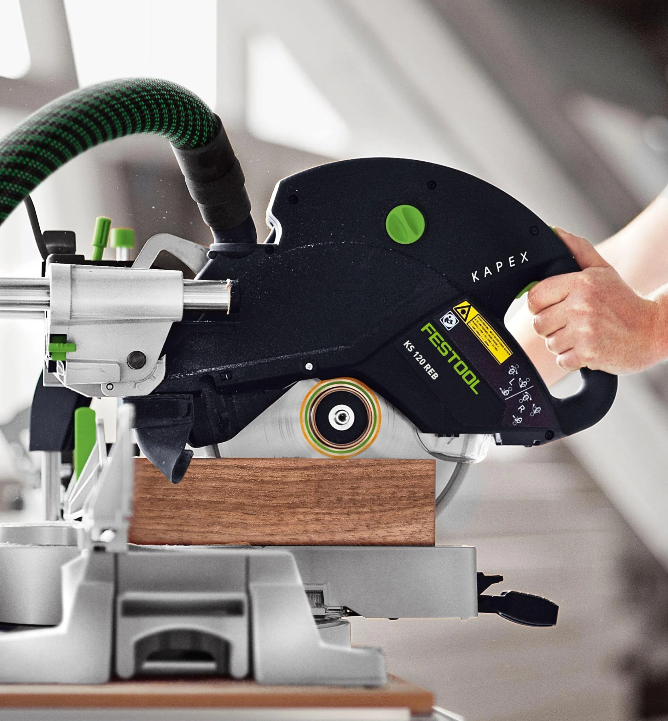 Lee Valley Power Tools>Kapex KS 120 REB Sliding Compound Miter Saw