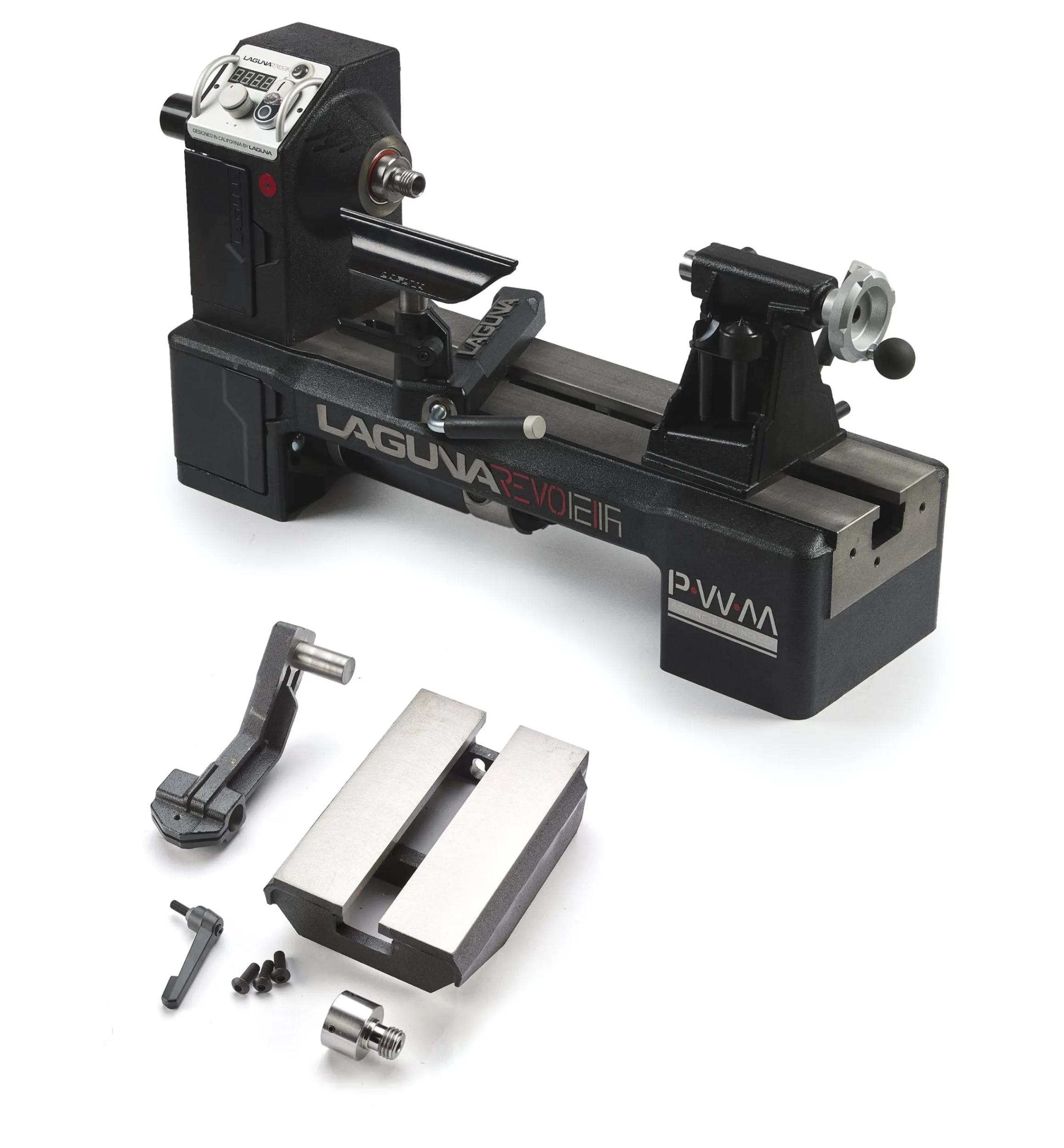 Lee Valley Power Tools>Laguna Revo 12|16 Midi Lathe Set
