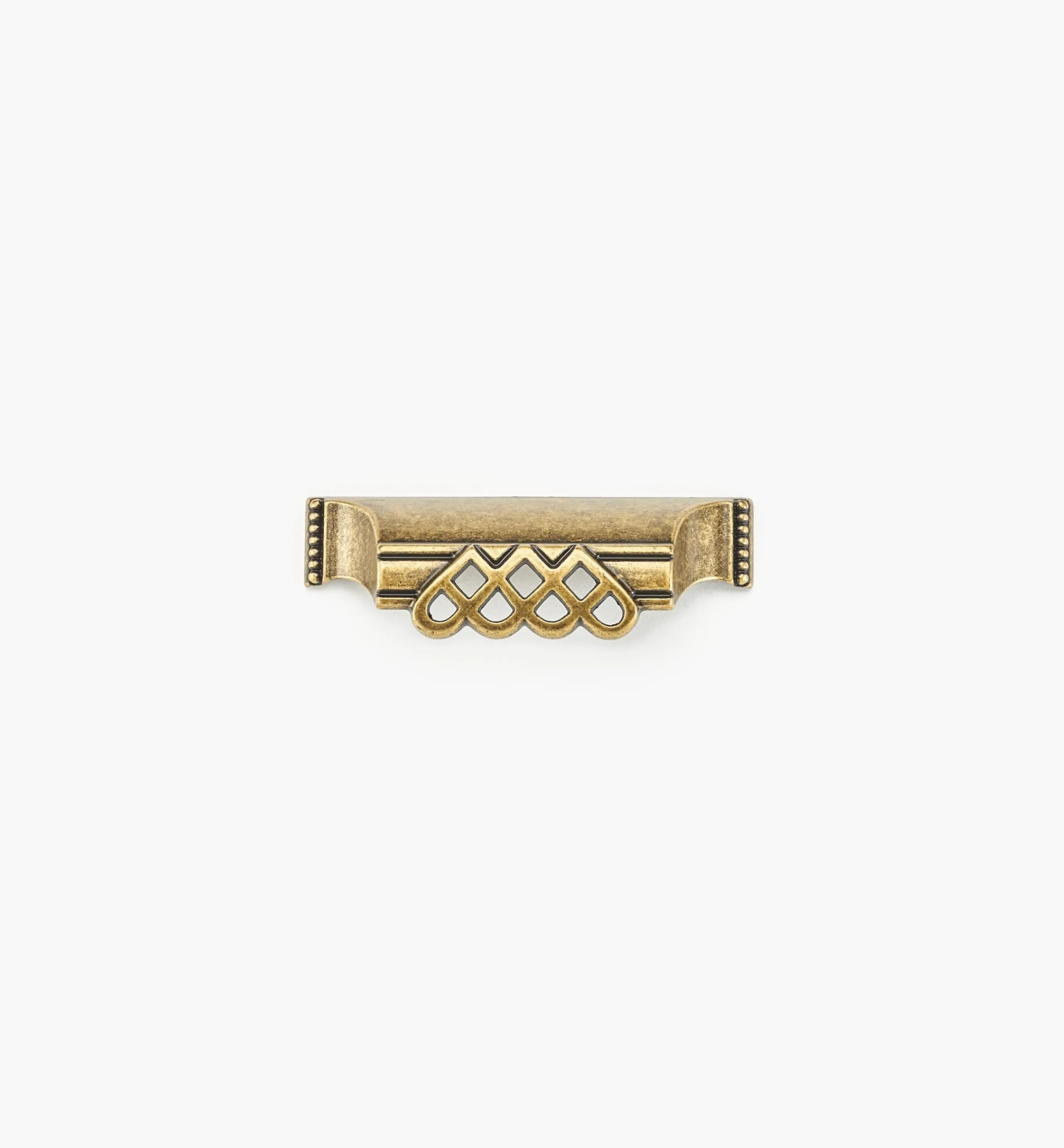 Lee Valley Pulls>Lattice And Bead Cup Pull