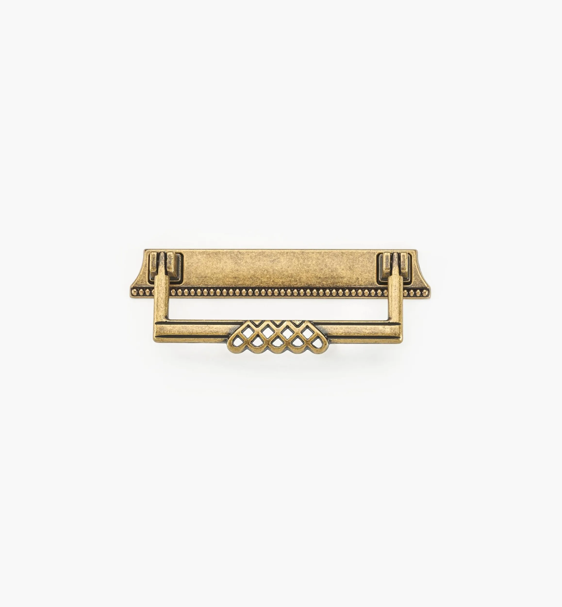 Lee Valley Pulls>Lattice And Bead Drop Handle