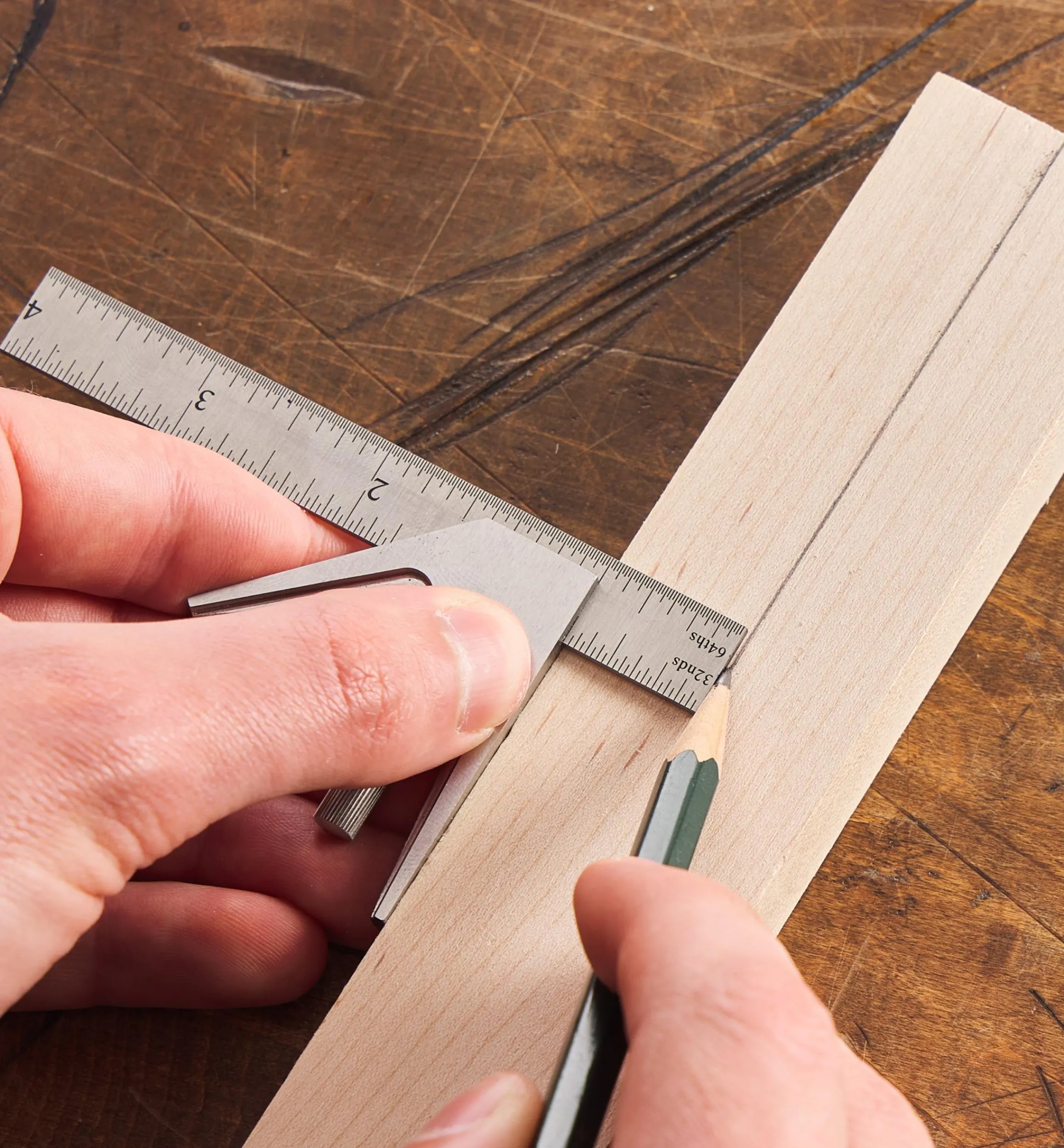 Lee Valley Marking & Measuring>4" Combination Square