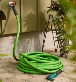 Lee Valley Hoses & Accessories>3/4" Garden Hose With Swivel Collars