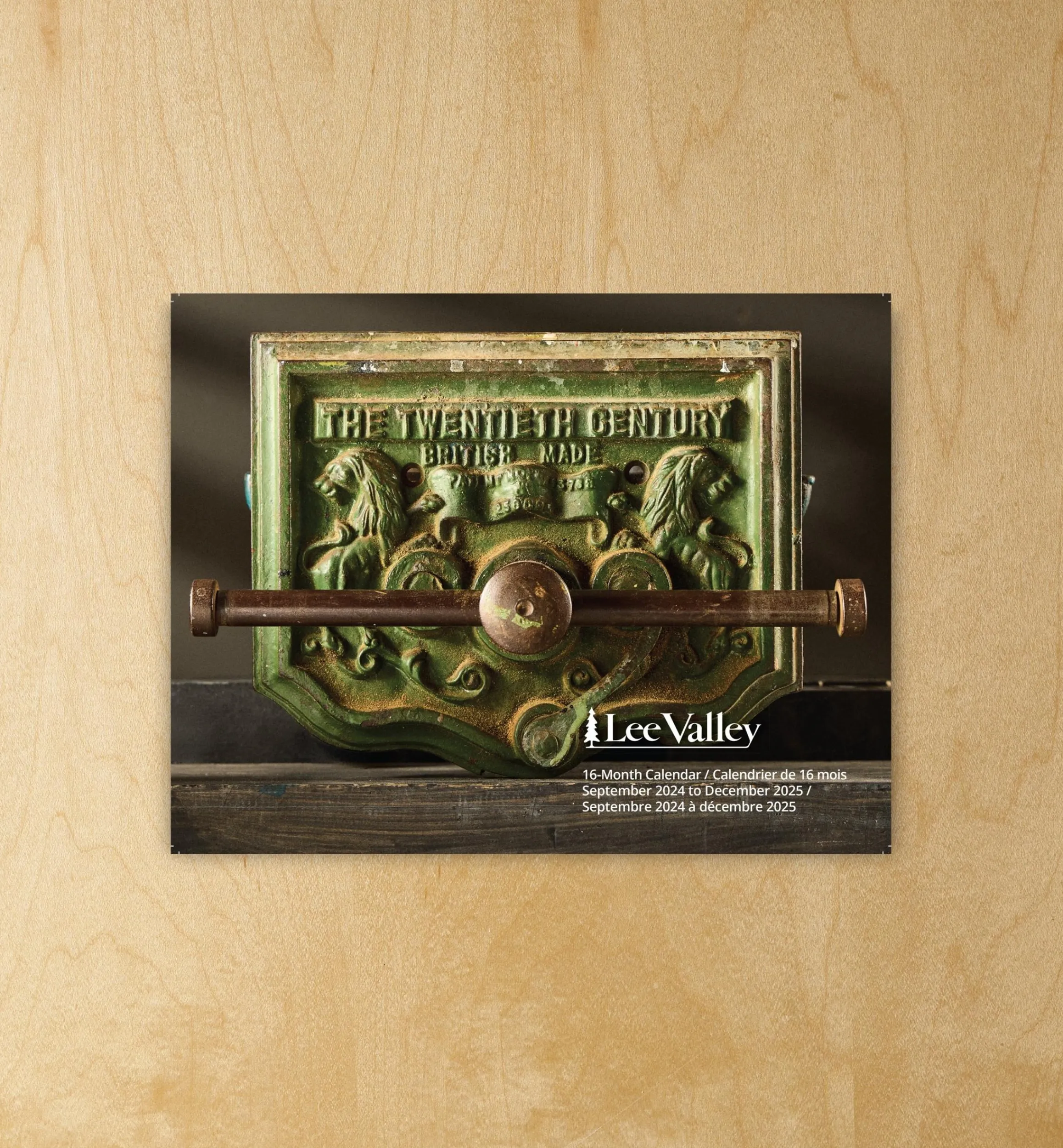 Lee Valley Office>16-Month Woodworking Calendar
