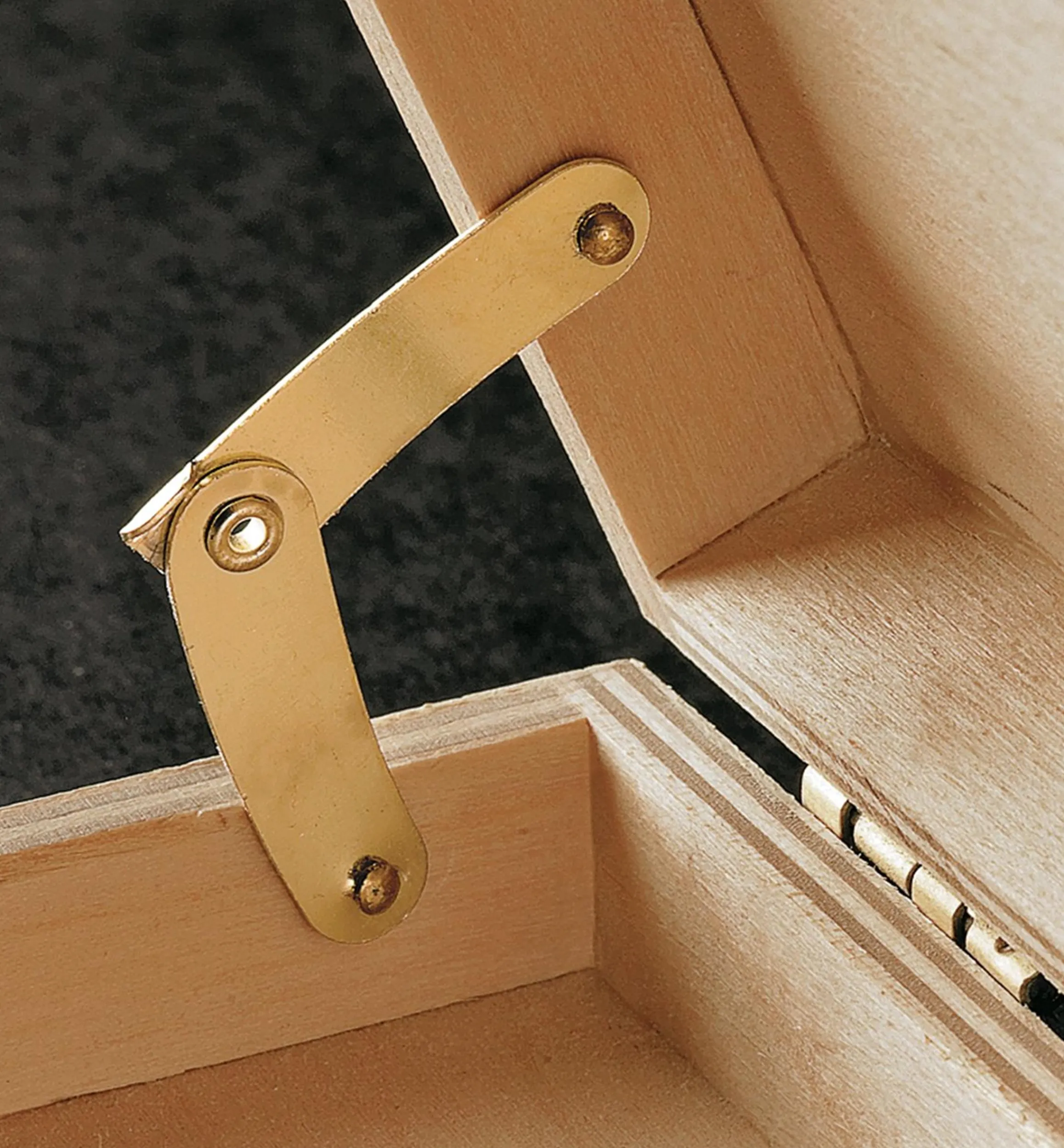 Lee Valley Box Hardware>Lid Stays