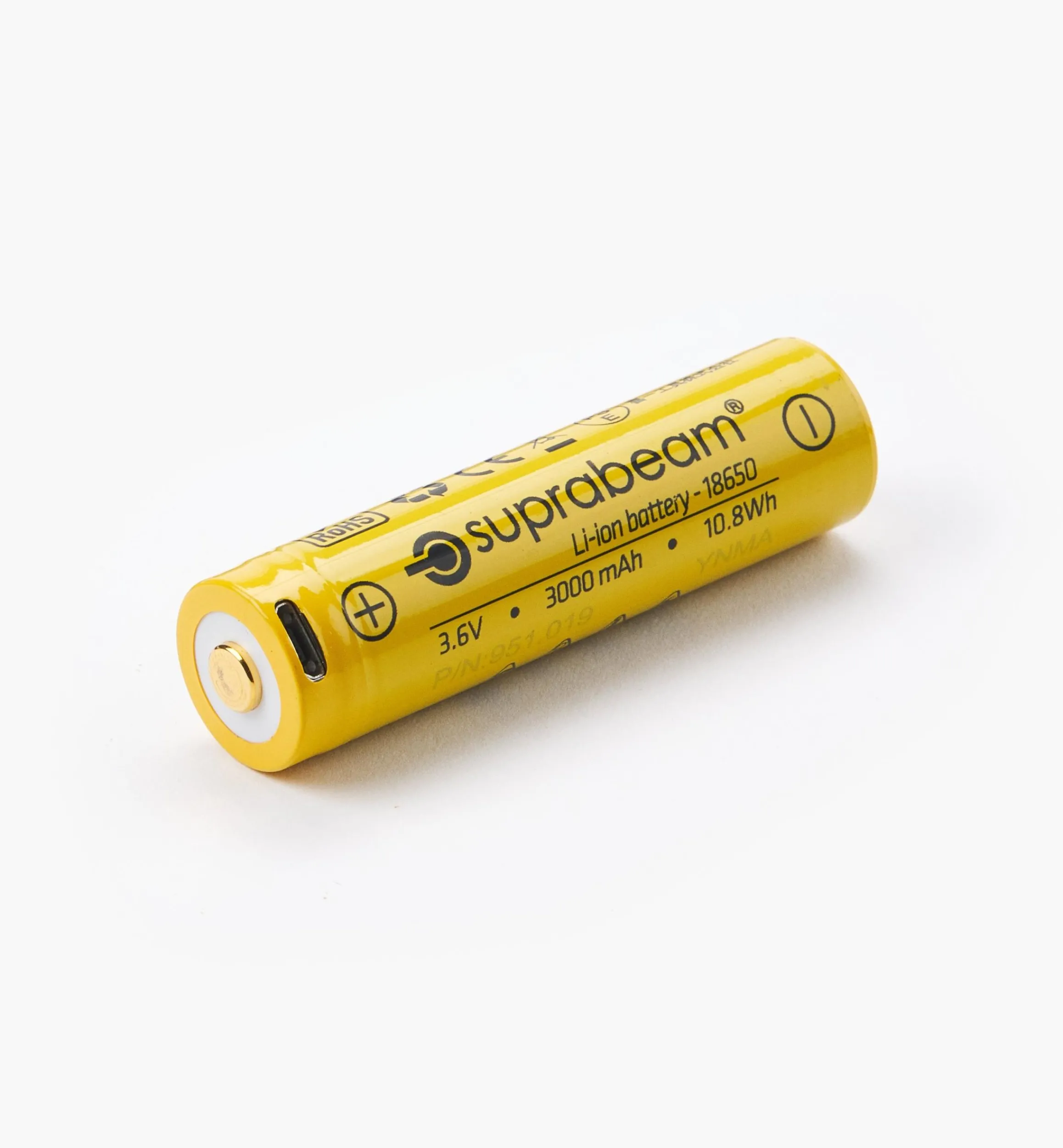 Lee Valley Lighting>Lithium-Ion Replacement Battery For M6XR Flashlight/Headlamp