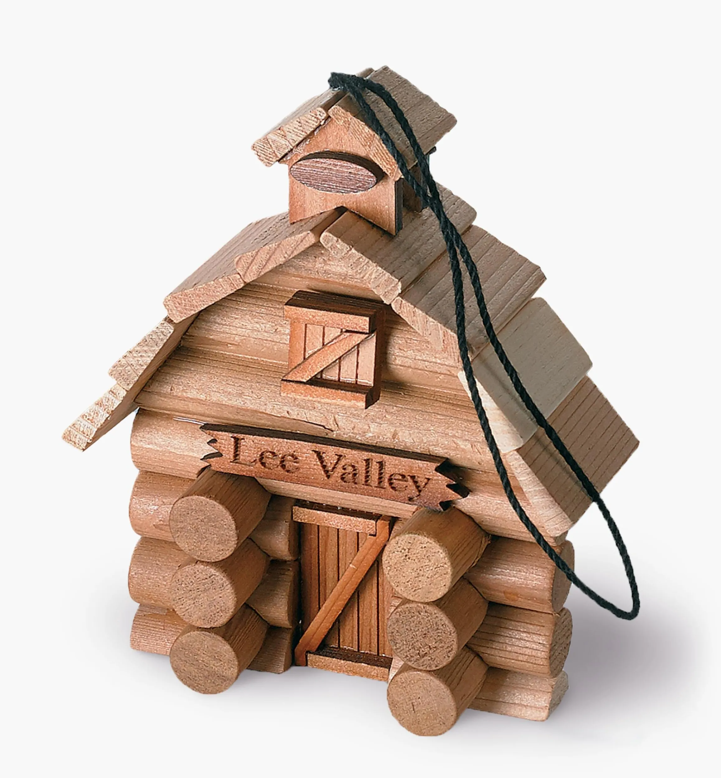 Lee Valley Décor>Log Cabin And Barn Ornament Kits