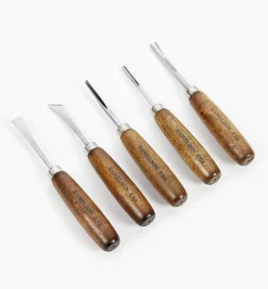 Lee Valley Hand Tools>Long-Handle Basic Carving Set