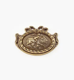 Lee Valley Pulls>Louis XVI Oval Plate Pull