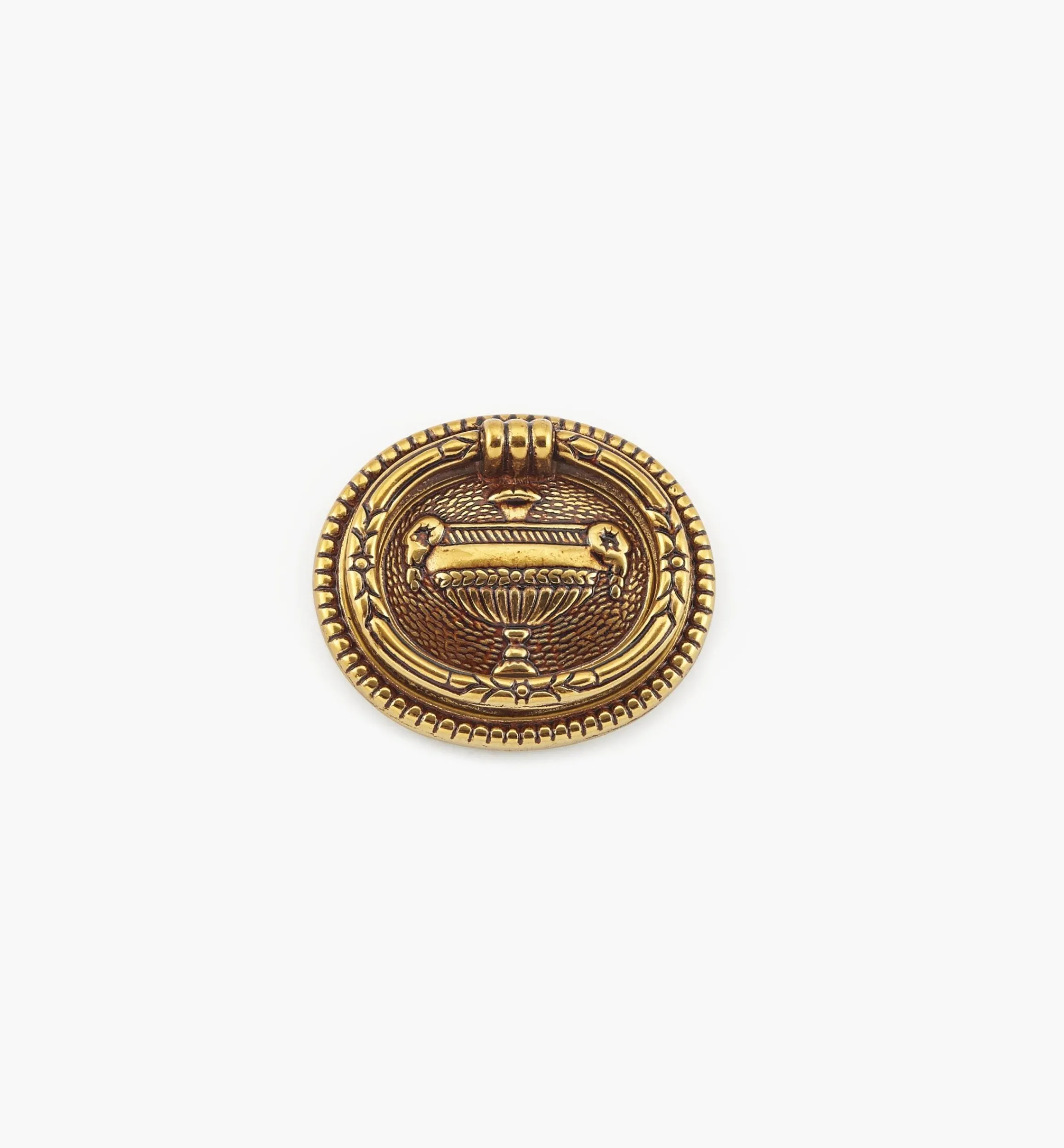 Lee Valley Pulls>Louis XVI Oval Ring Pulls