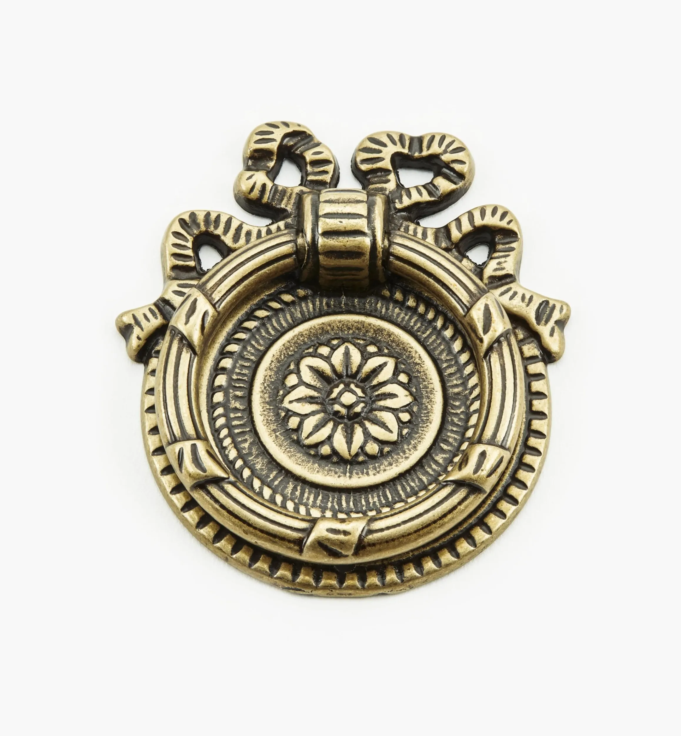 Lee Valley Pulls>Louis XVI Ribbon Ring Pulls
