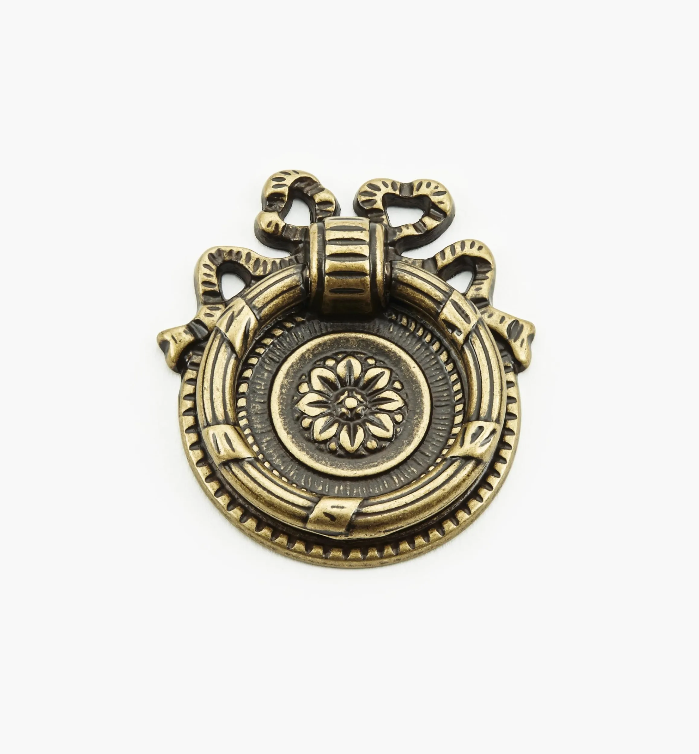 Lee Valley Pulls>Louis XVI Ribbon Ring Pulls