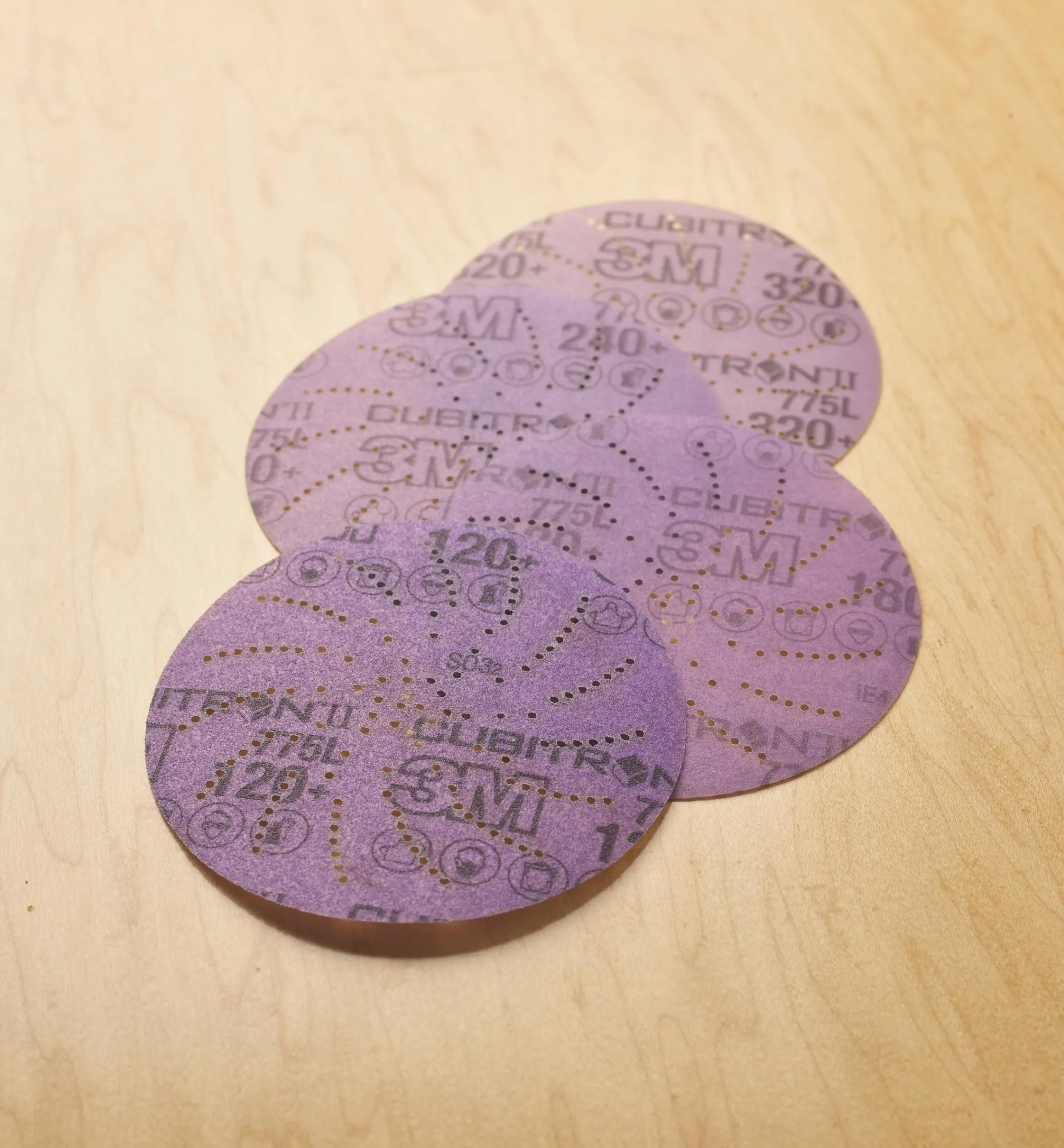 Lee Valley Supplies>3M Cubitron 5" Sanding Discs