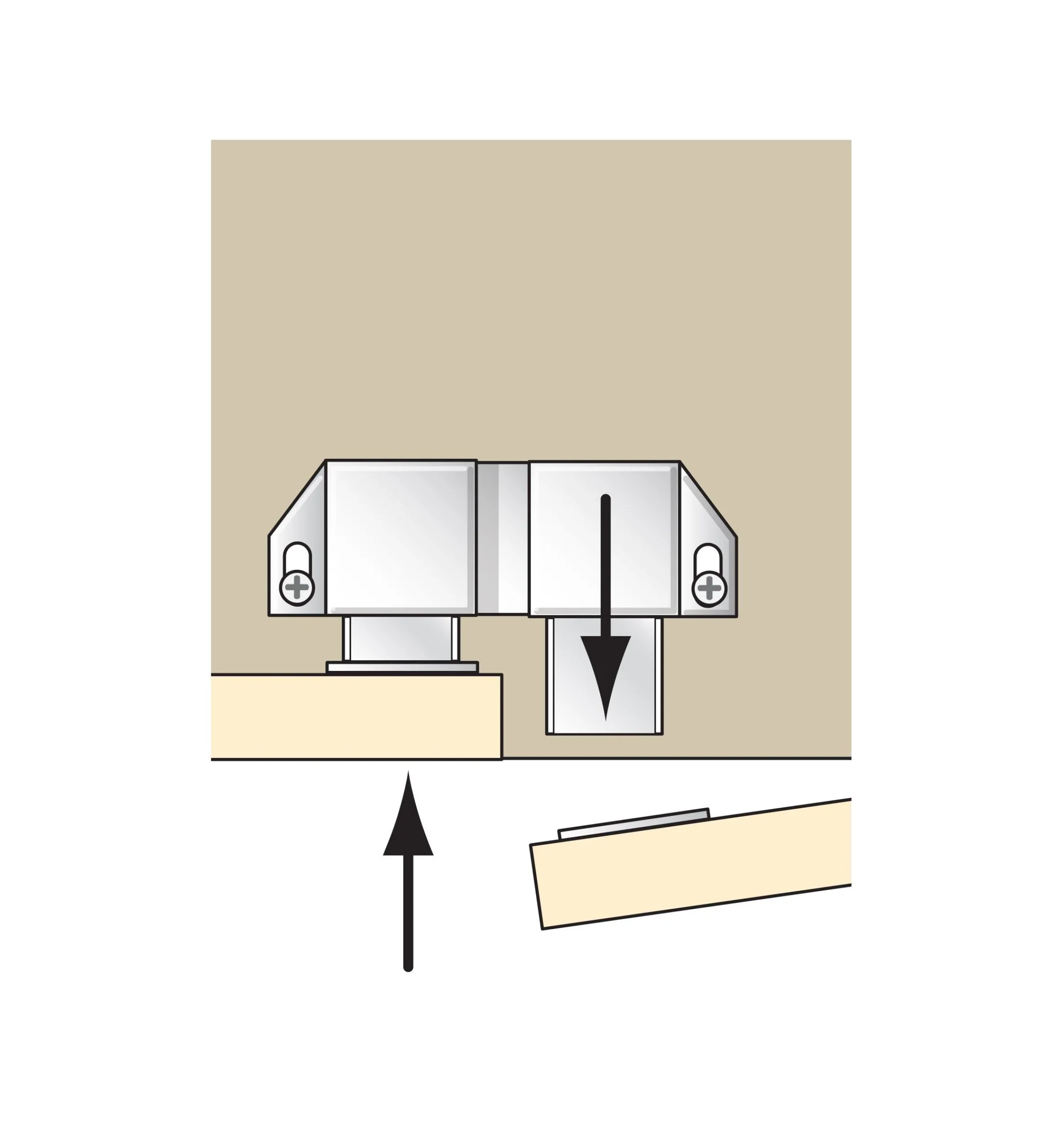 Lee Valley Magnets|Magnets>Magnetic One-Touch Latches