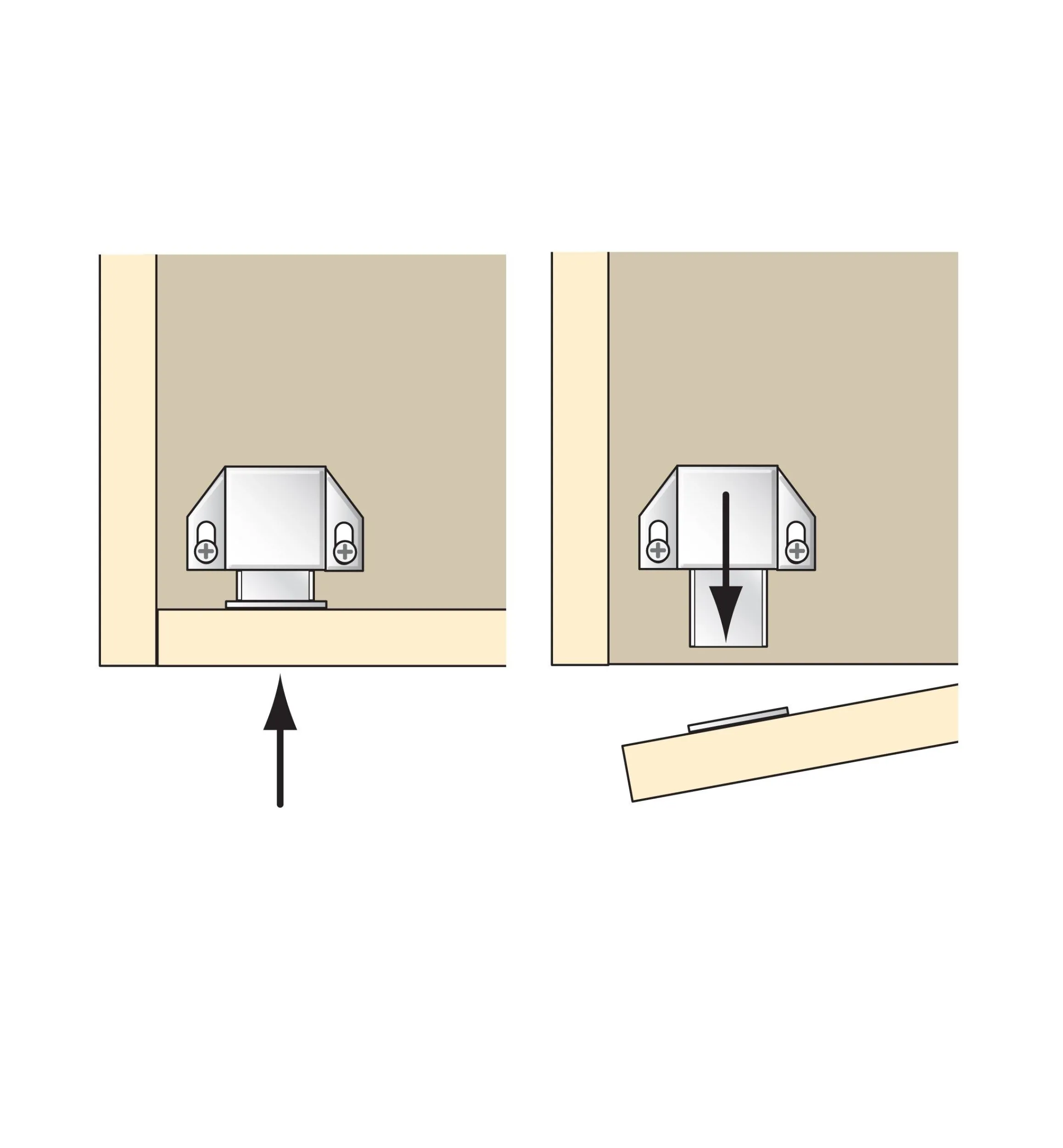 Lee Valley Magnets|Magnets>Magnetic One-Touch Latches