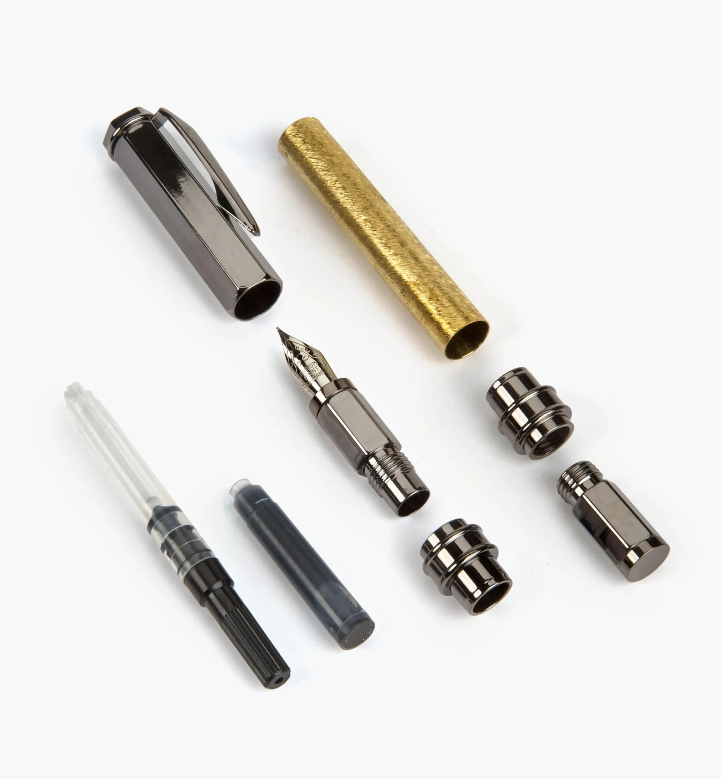 Lee Valley Project Supplies>Magnetic Vertex Fountain Pen Hardware