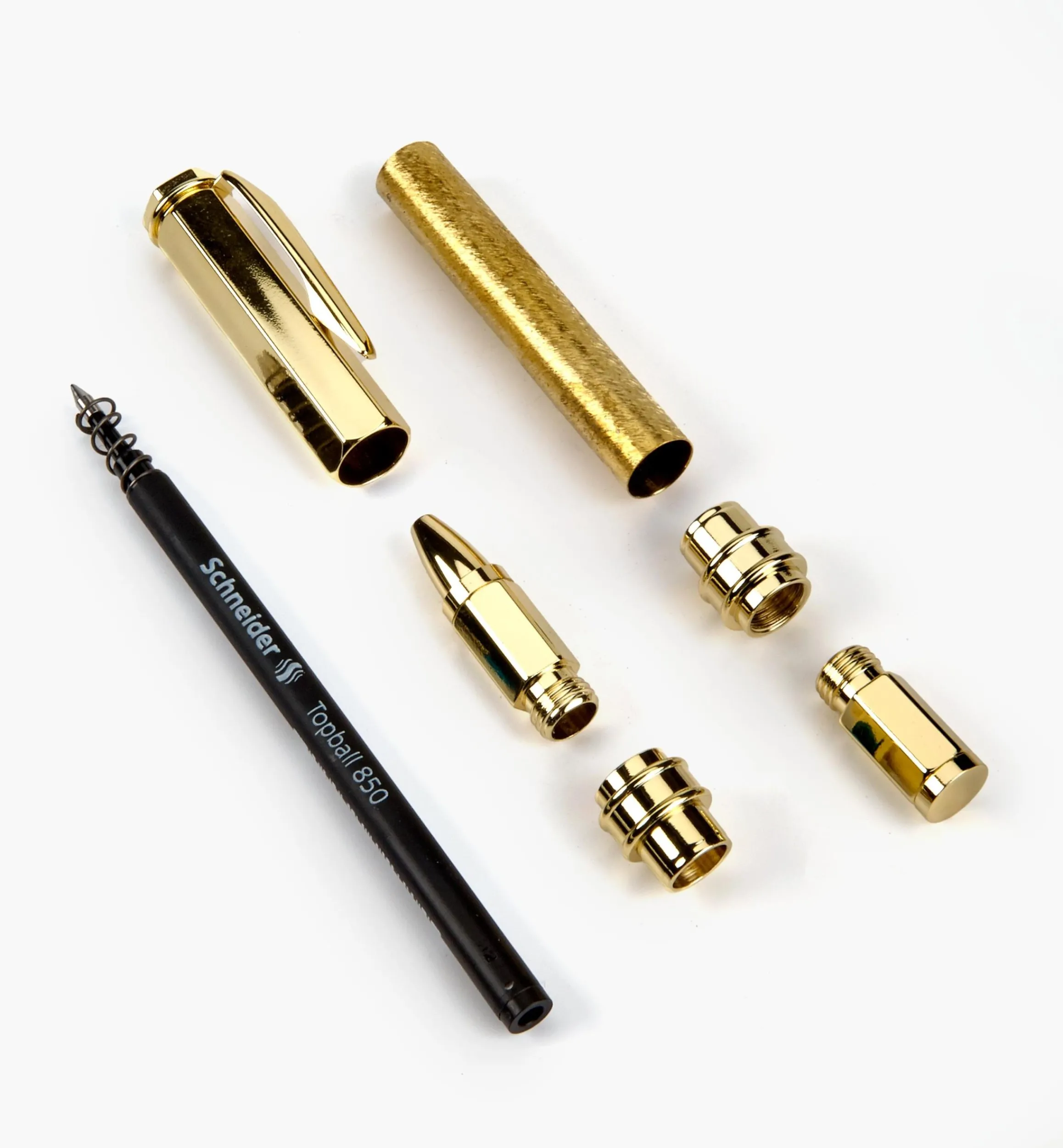 Lee Valley Project Supplies>Magnetic Vertex Rollerball Pen Hardware