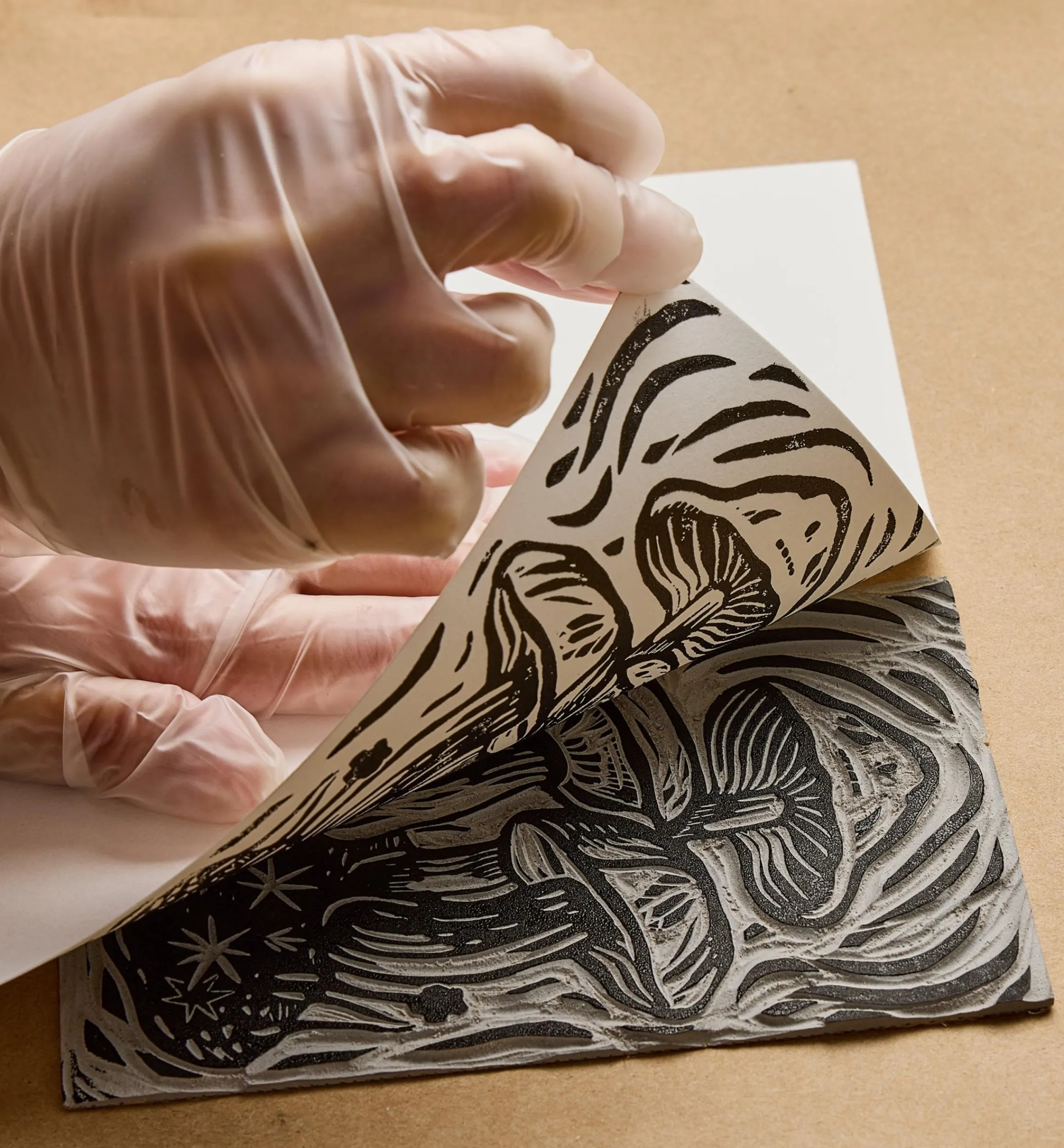 Lee Valley Supplies>Make It Yourself Linocut Printmaking Kit