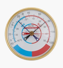 Lee Valley Weather Measurement>Min-Max Thermometer