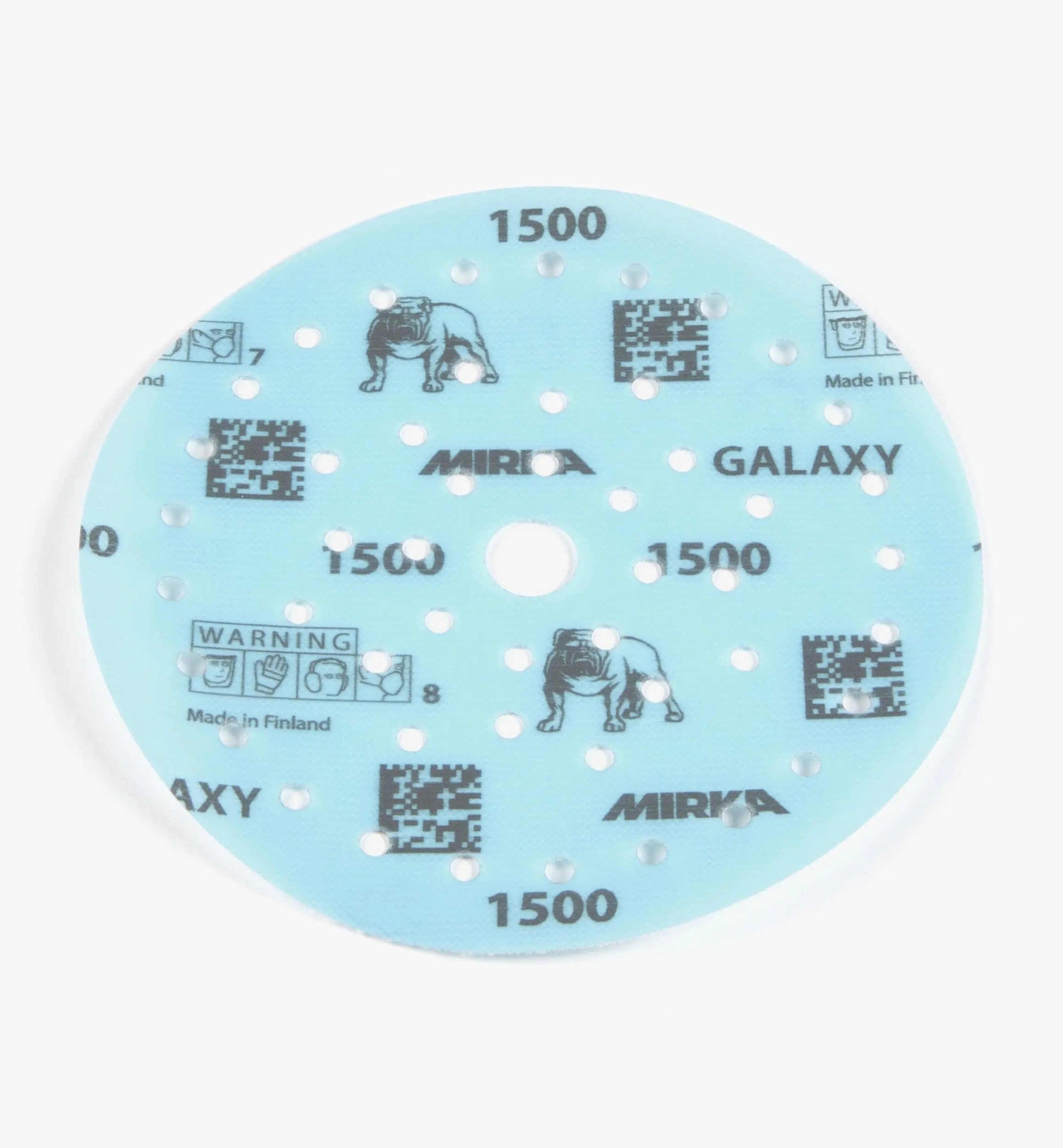 Lee Valley Supplies>Mirka 6" Fine Galaxy Multifit Grip Discs