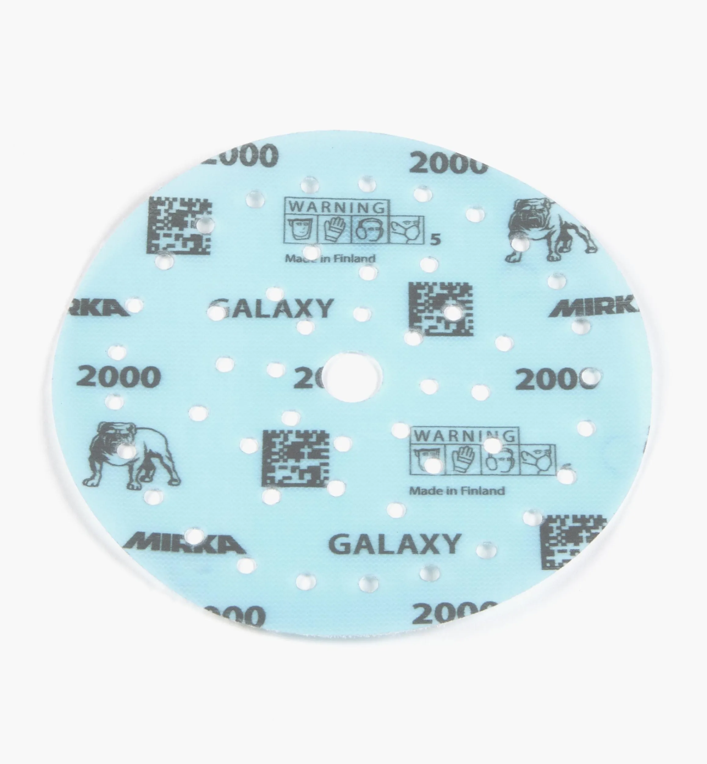 Lee Valley Supplies>Mirka 6" Fine Galaxy Multifit Grip Discs