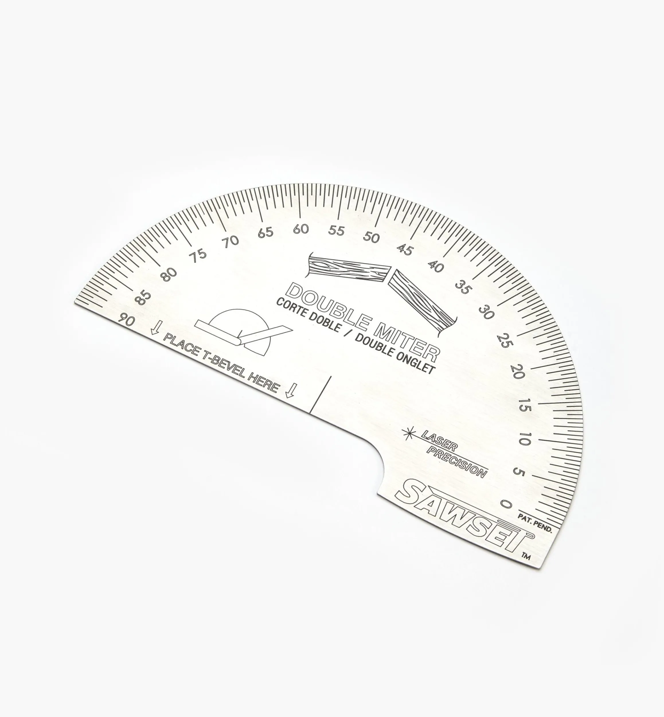 Lee Valley Marking & Measuring>Miter-Saw Setting Guide