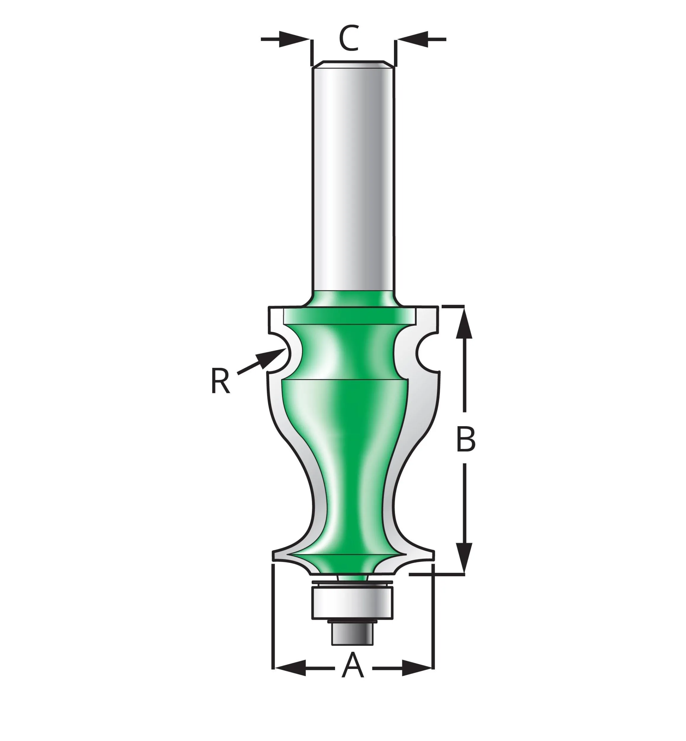 Lee Valley Routing>Molding #2 Bits