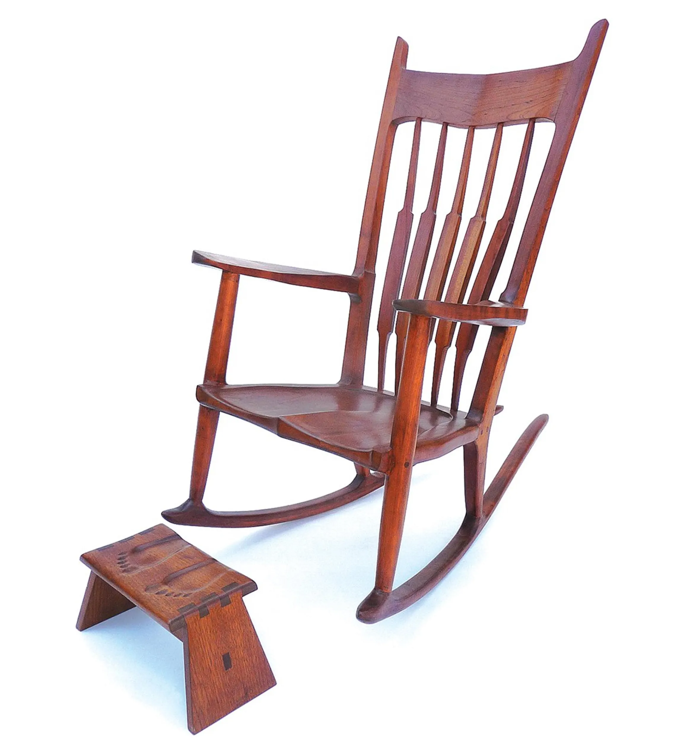 Lee Valley Plans>Nancy's Rocker & Footstool Plan