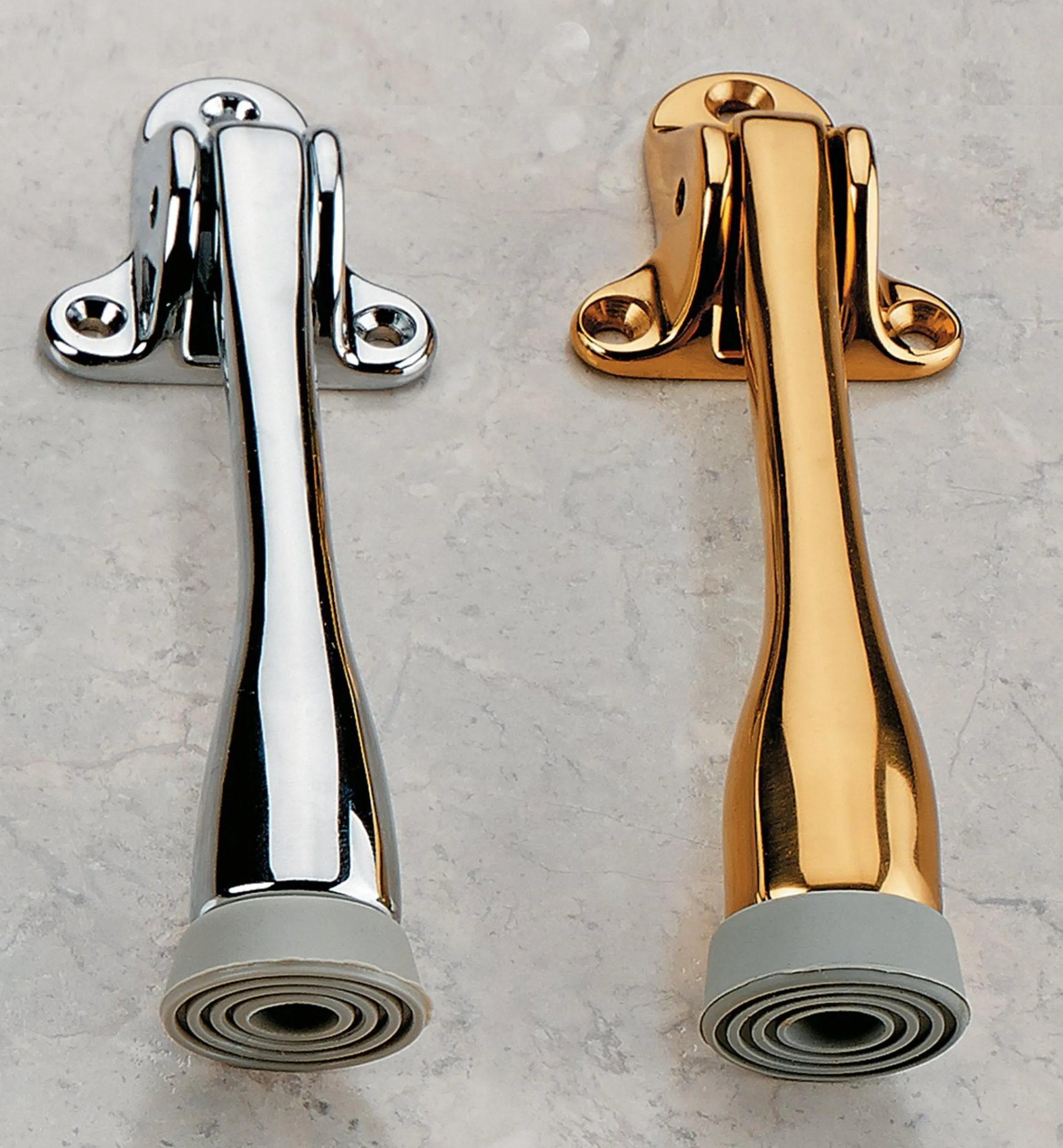 Lee Valley Architectural Hardware>National Manufacturing Solid Brass Kick-Down Doorstops