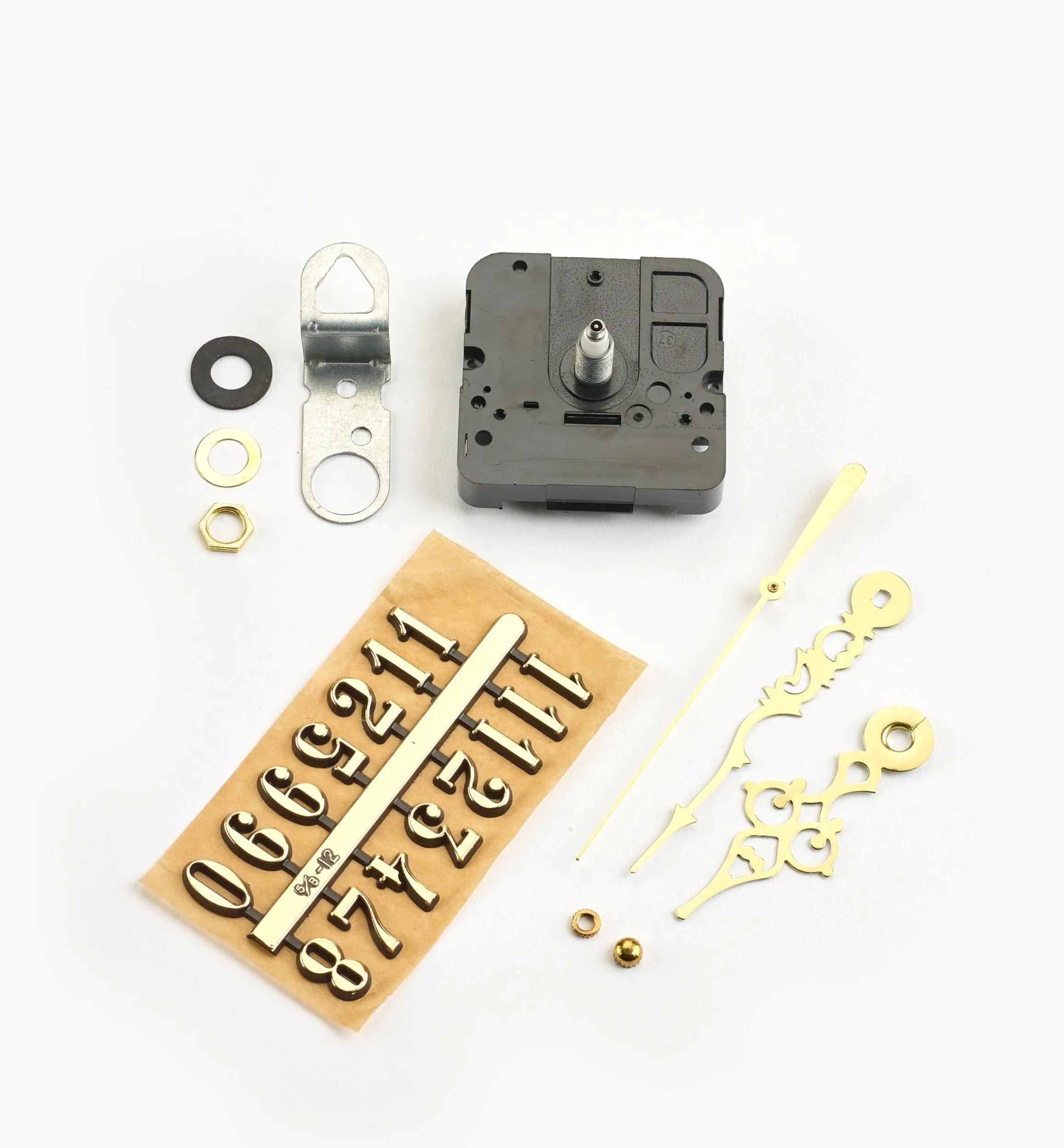 Lee Valley Project Supplies>Numeral Clock Kits