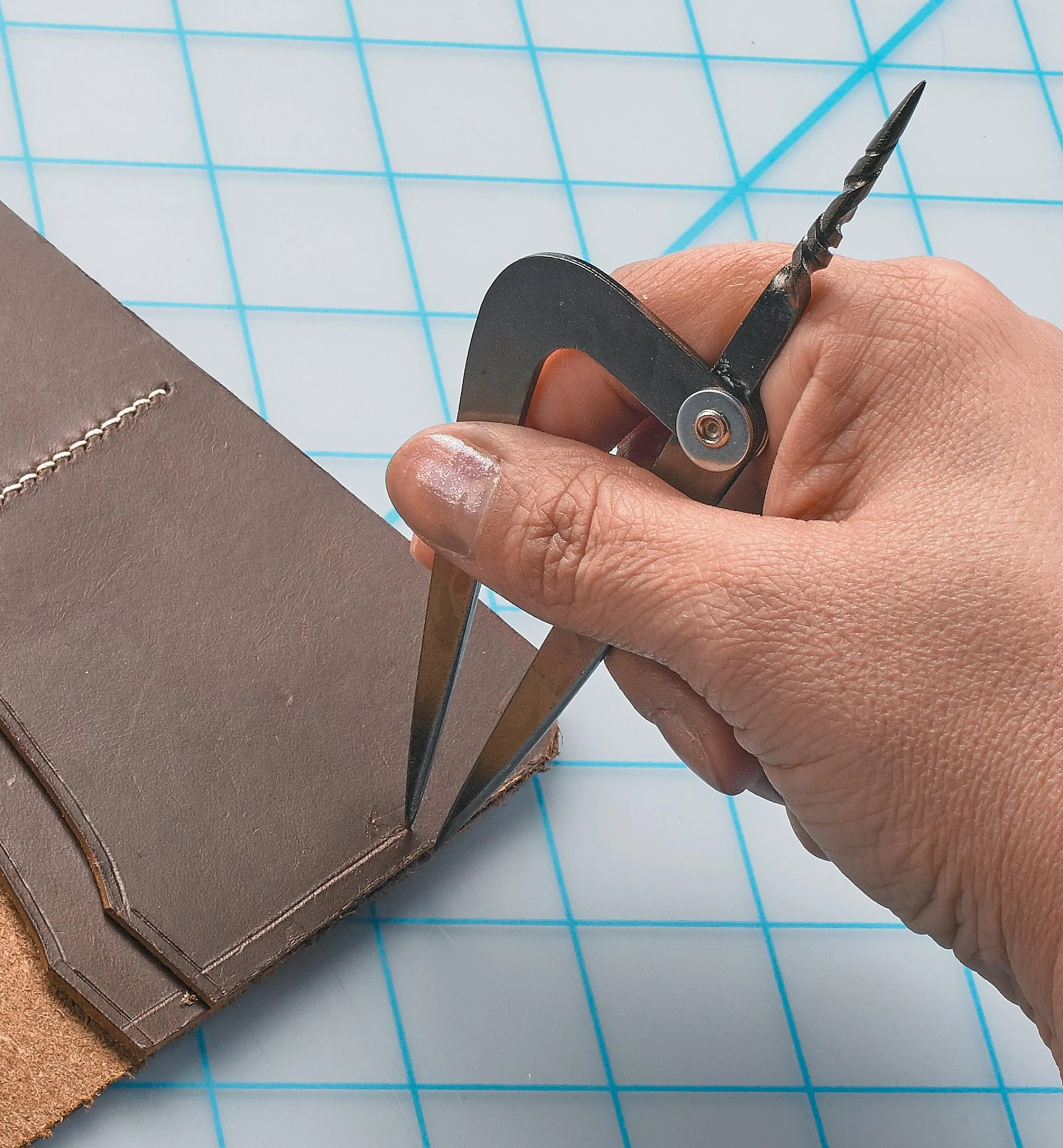 Lee Valley Marking & Measuring>Offset Dividers For Leatherworking