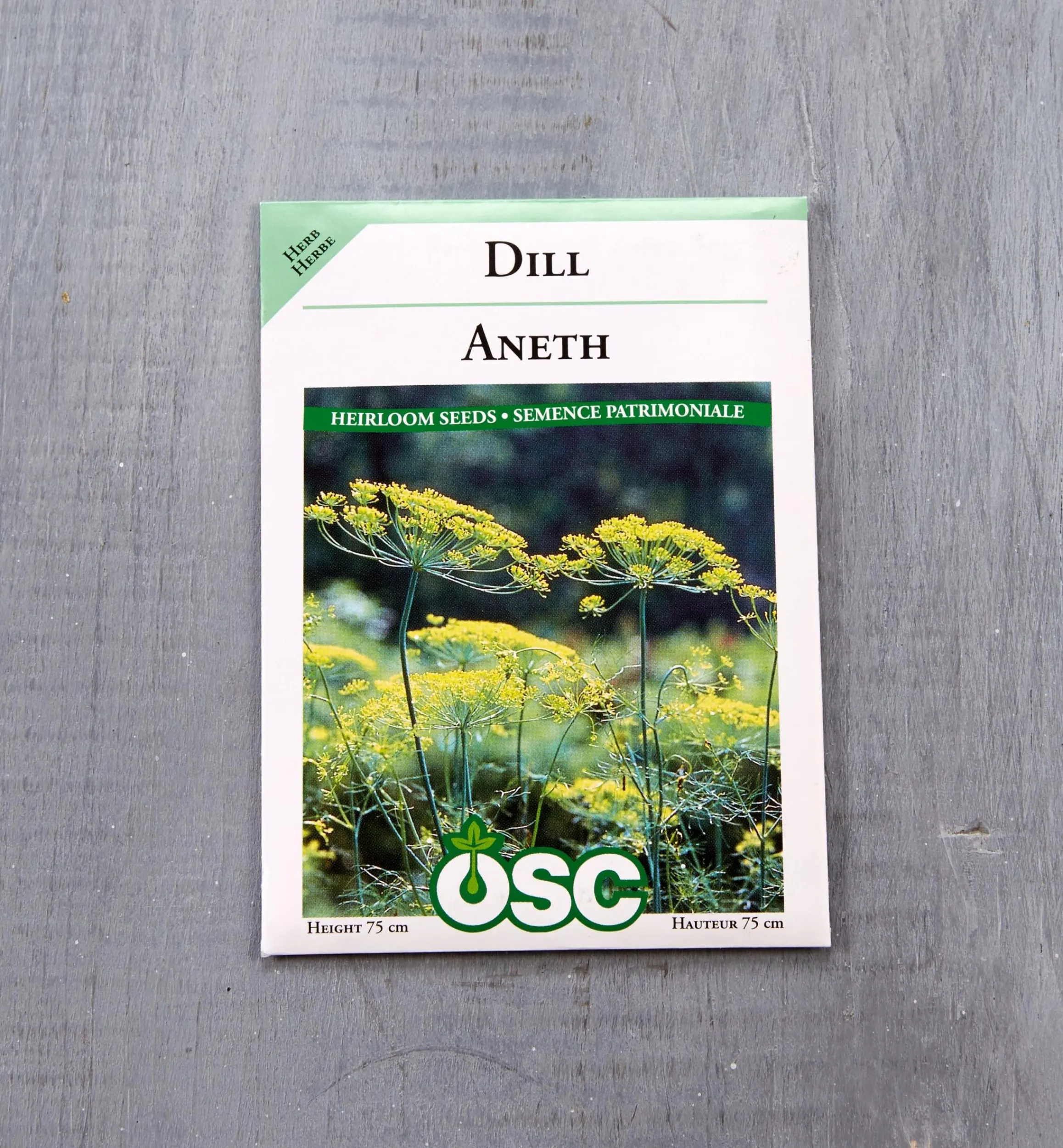 Lee Valley Seed Starting>OSC Herb Seed Packets