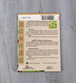 Lee Valley Seed Starting>OSC Organic Vegetable Seed Packets