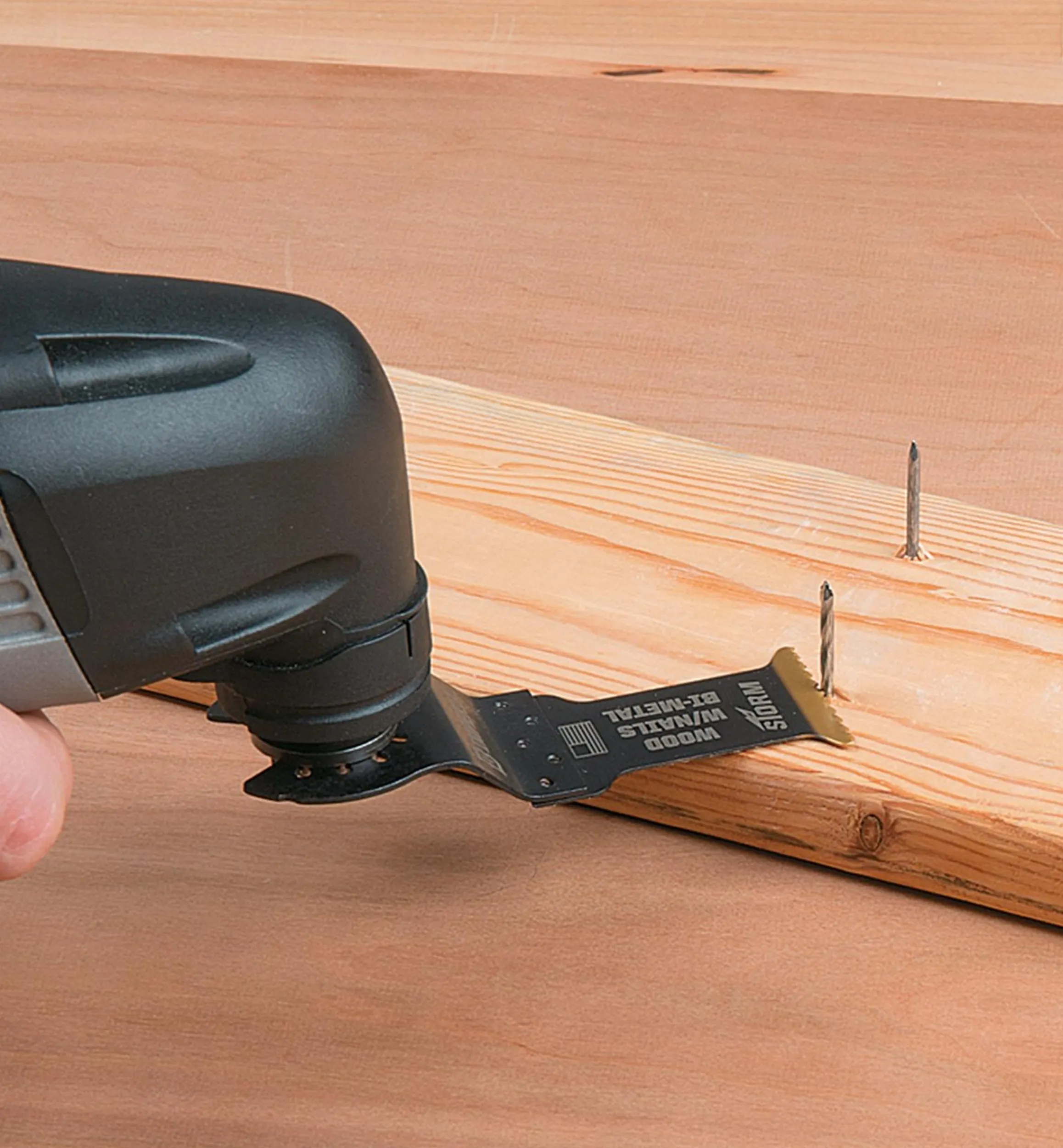 Lee Valley Power Tool Accessories>Oscillating Multi-Tool Titanium Nitride Coated Bimetal Cutters By Imperial Blades