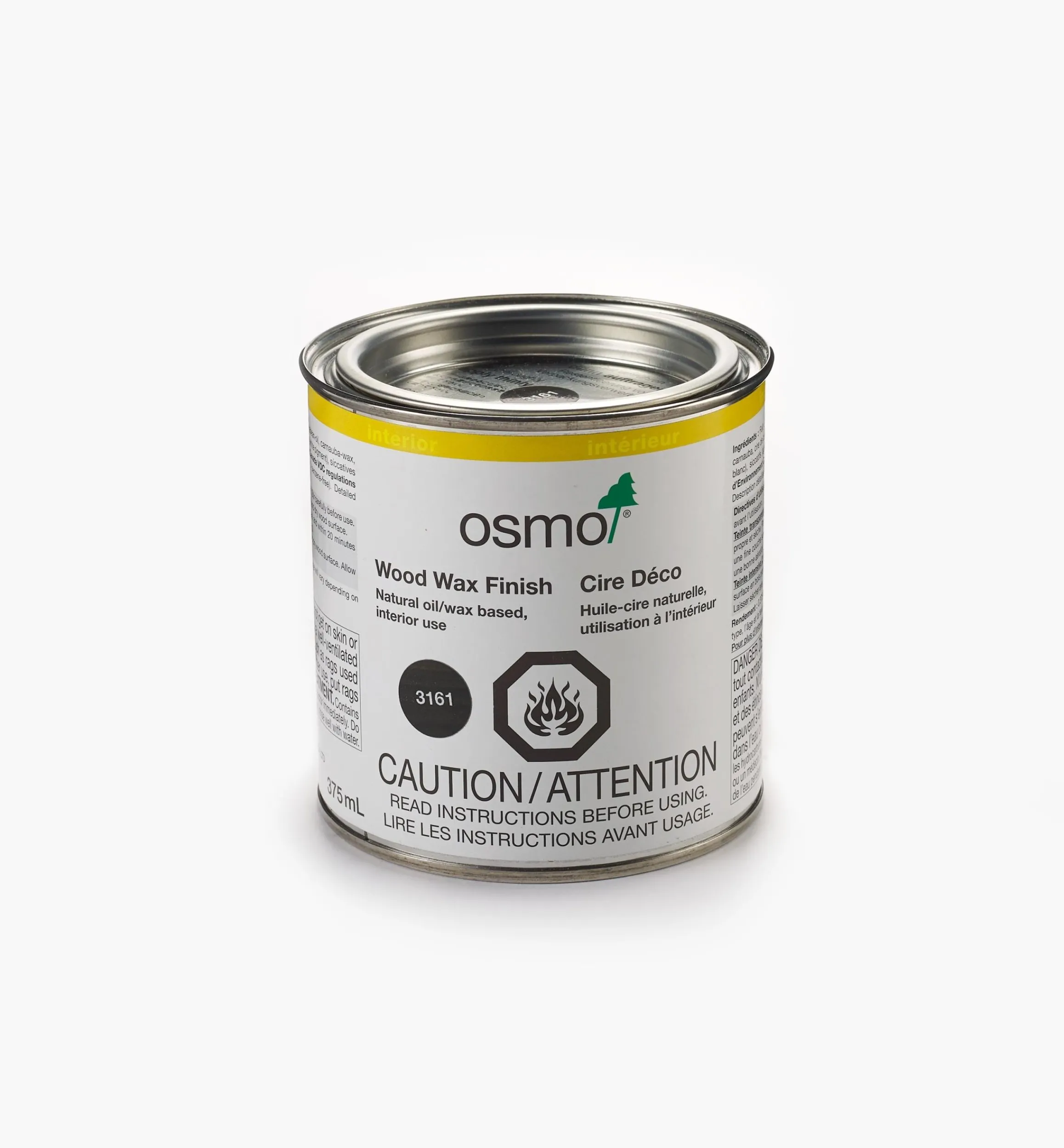 Lee Valley Supplies>Osmo Ebony Wood Wax