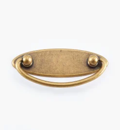 Lee Valley Pulls>Oval Plate Handle