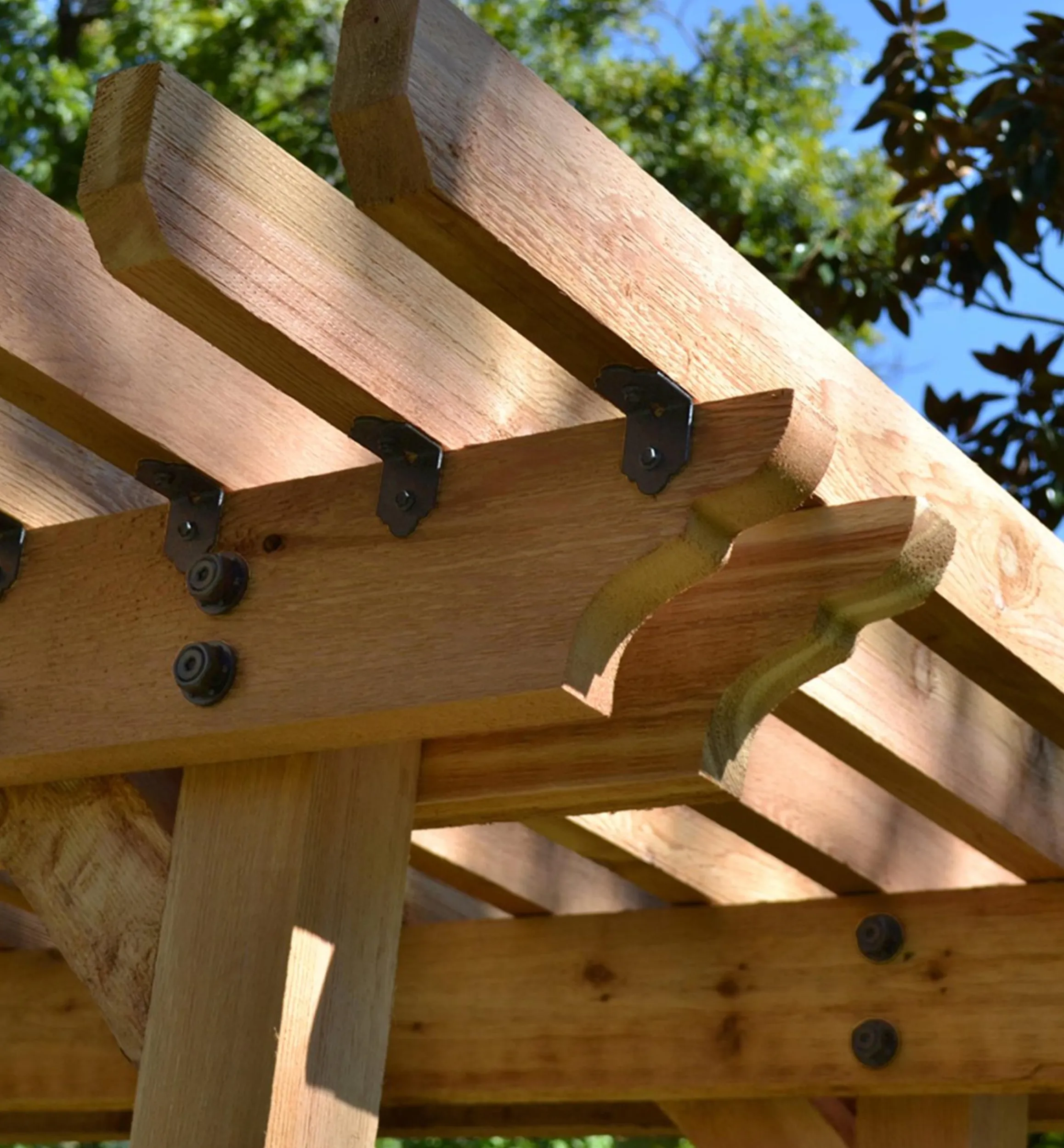 Lee Valley Outdoor Hardware>Ozco Rafter Clips For Outdoor Structures