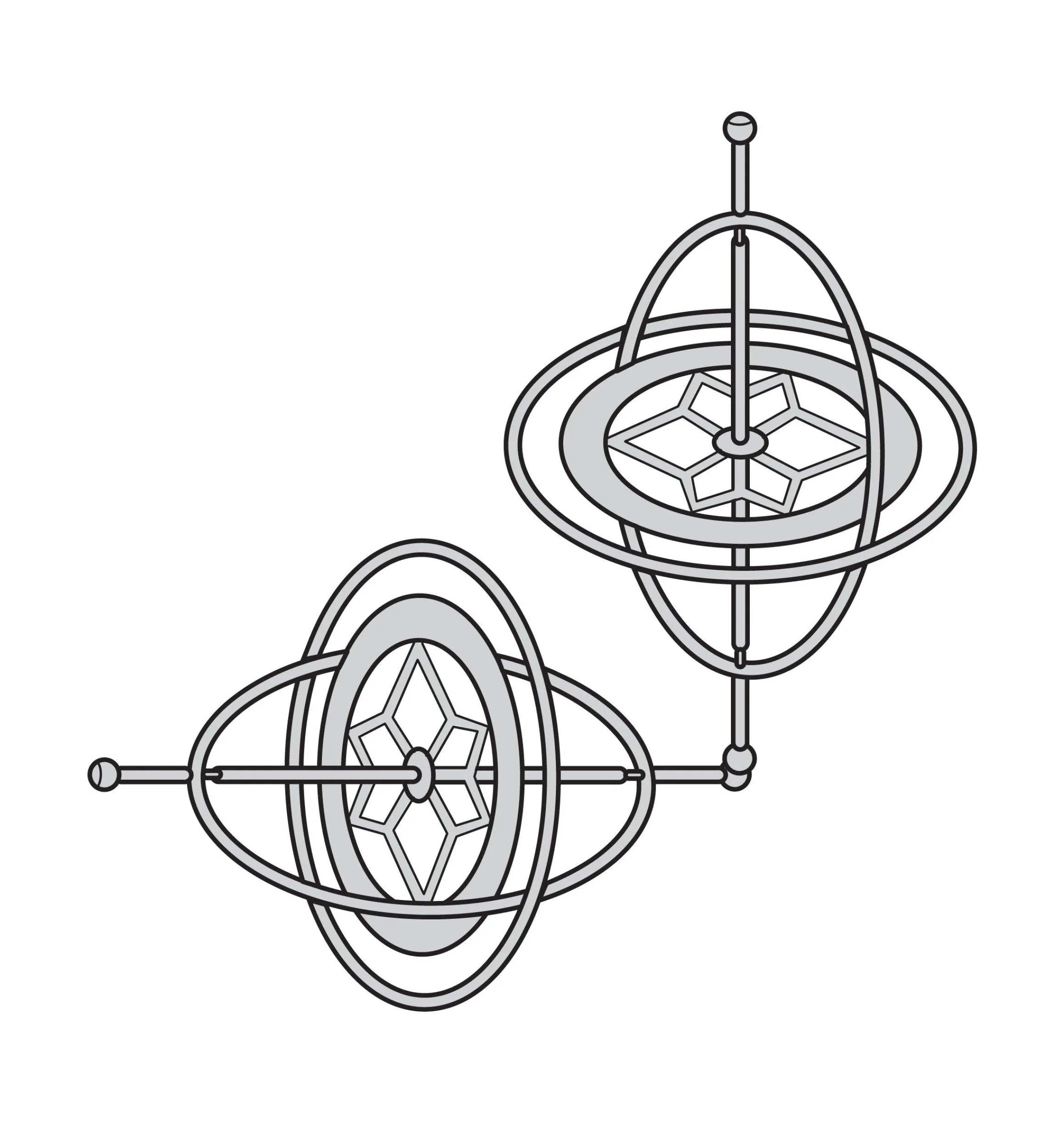 Lee Valley Toys & Games>Pair Of Gyroscopes