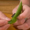 Lee Valley Peelers>Peapod Splitter