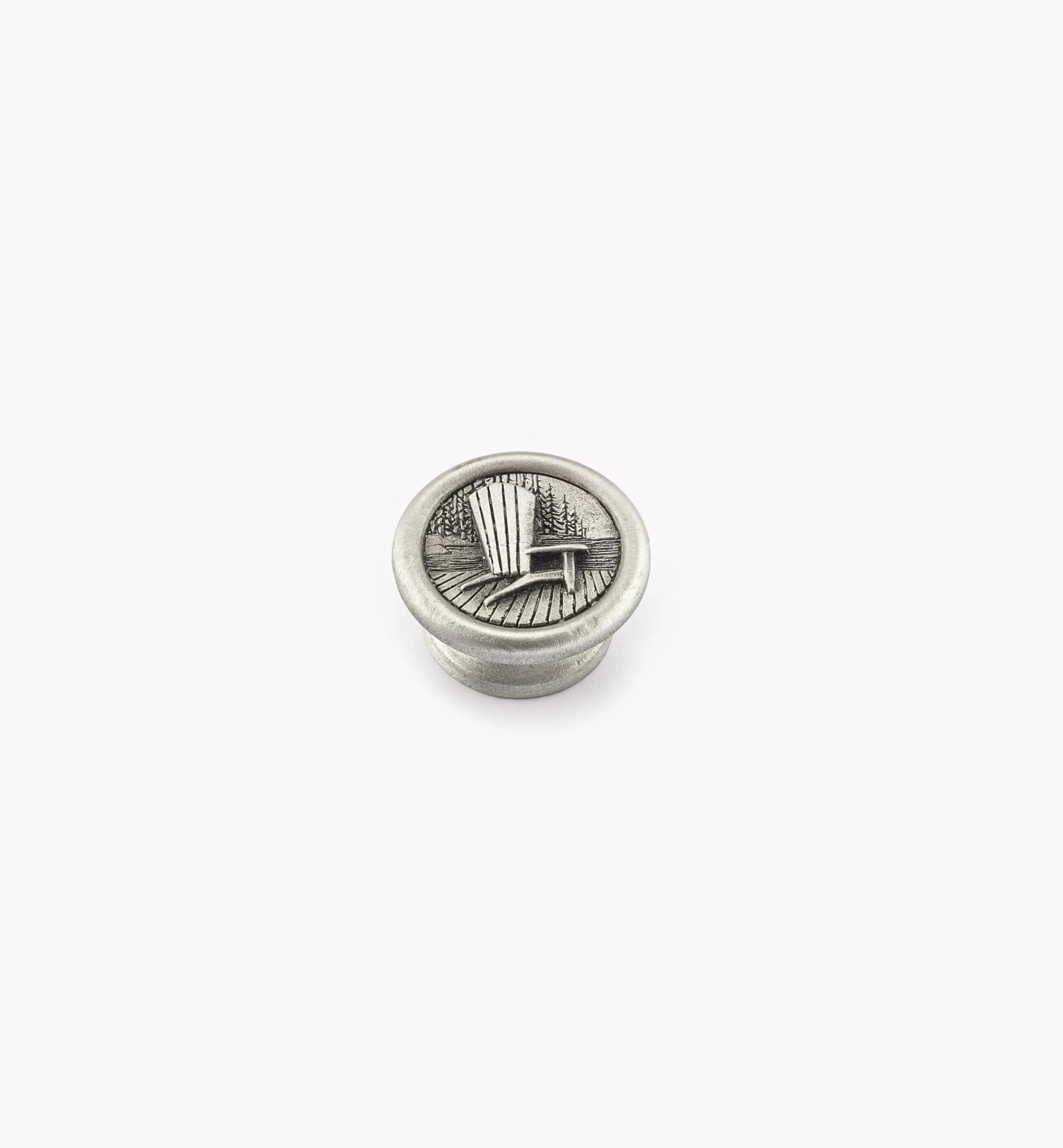 Lee Valley Knobs>Pewter Adirondack Chair Knob