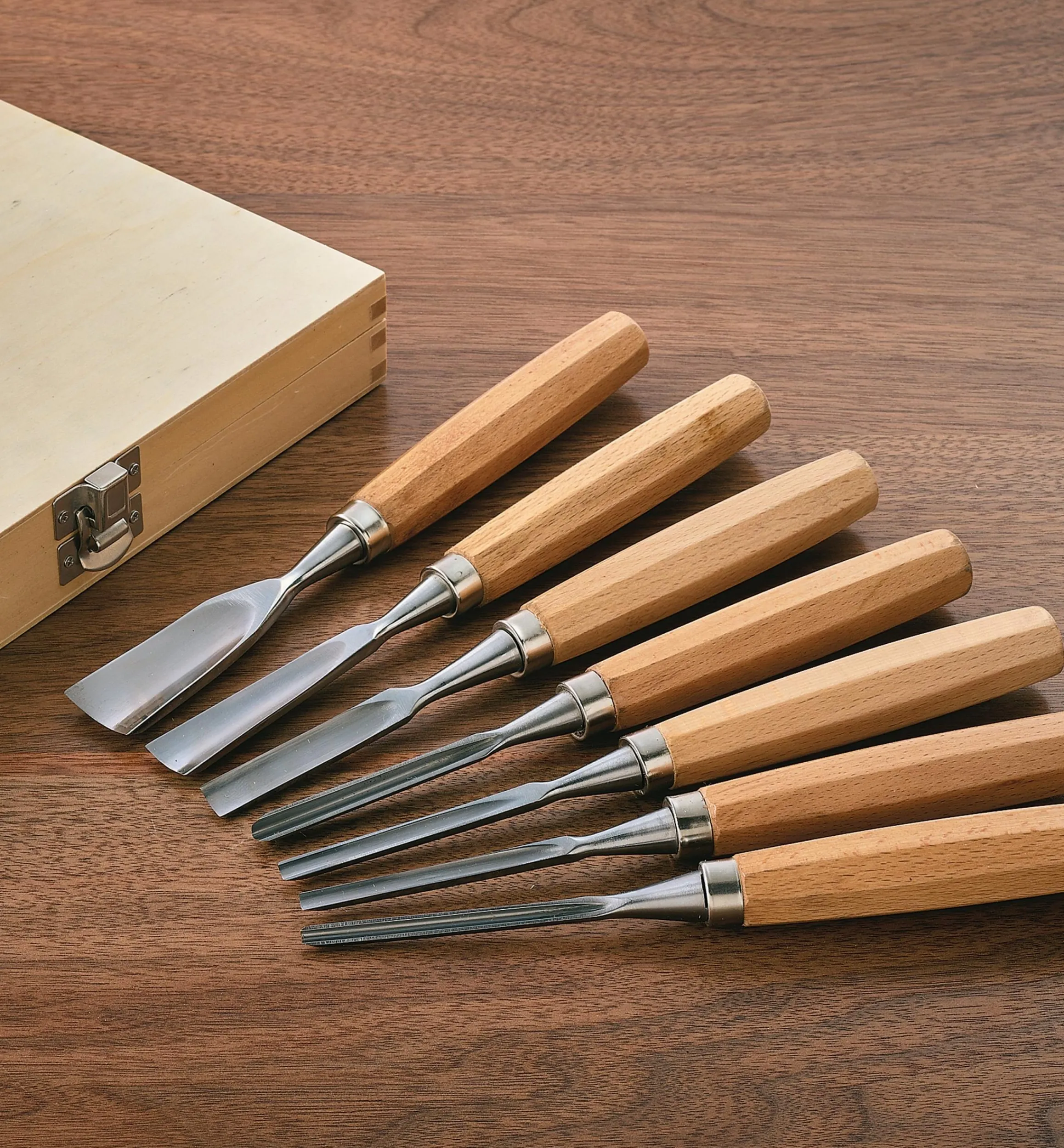 Lee Valley Hand Tools>7-Piece Carving Tool Set