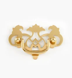 Lee Valley Handles>Pierced Brass Cabinet Handles