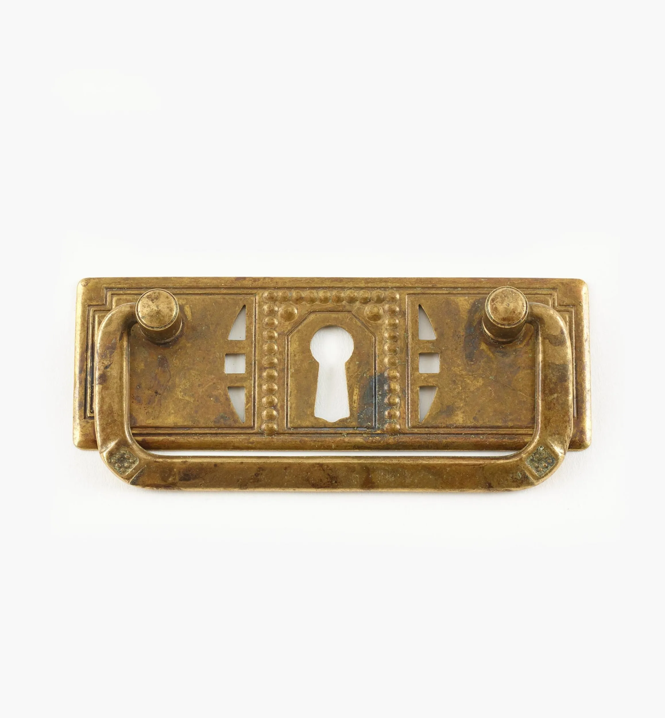 Lee Valley Pulls>Pierced Horizontal Handle With Keyhole