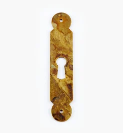 Lee Valley Escutcheons>Plain Plate Vertical Escutcheon